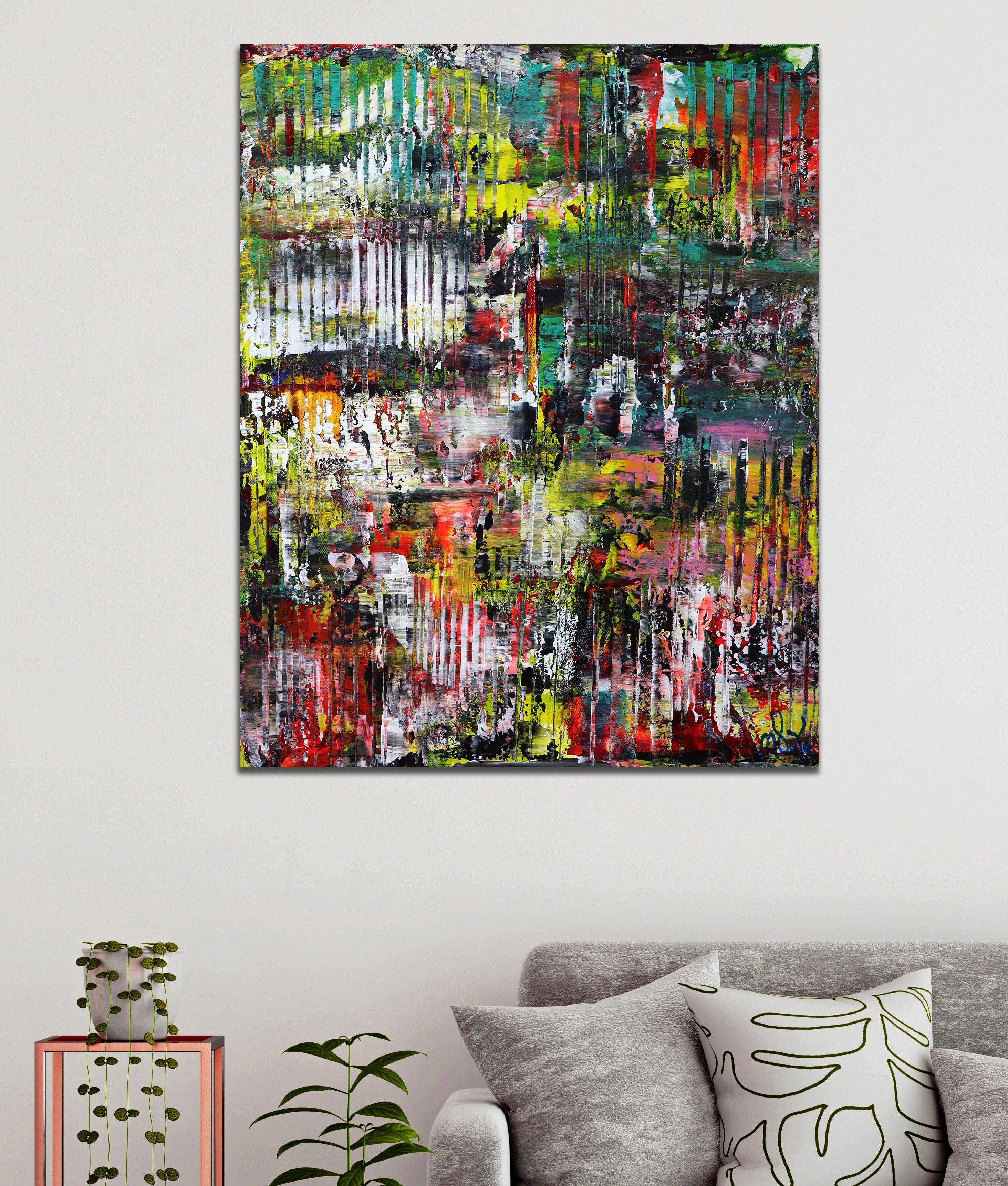 Eine Farbequation, Gemälde, Acryl auf Leinwand – Painting von Nestor Toro