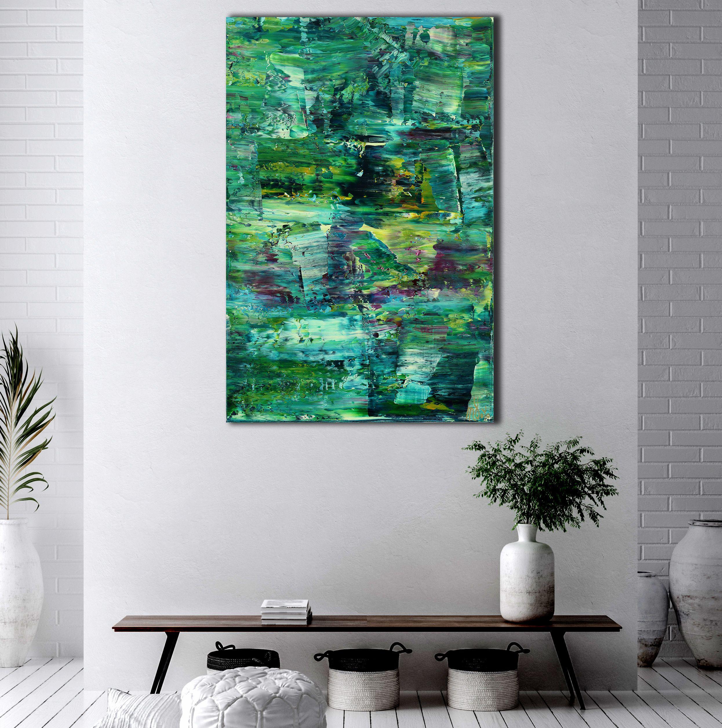 A Forest Melody 1, Painting, Acrylic on Canvas For Sale 1