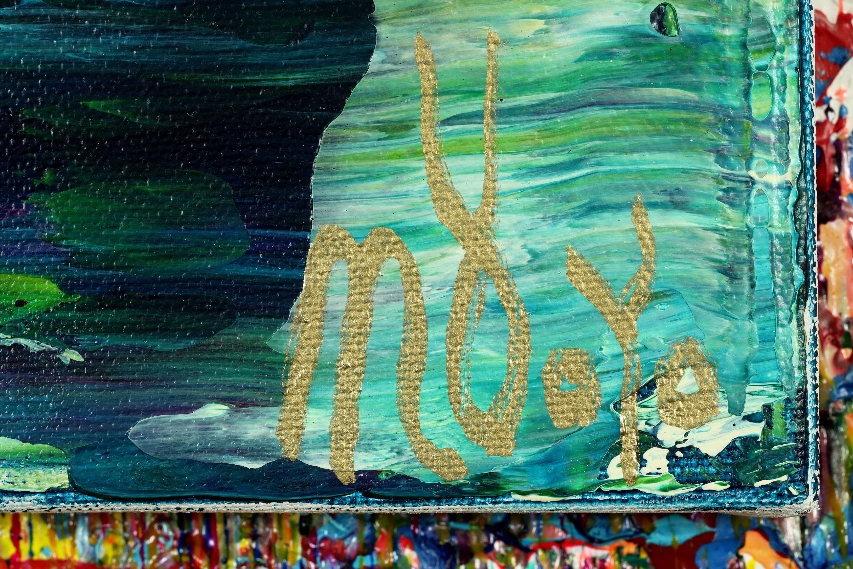 Forest Melody 1, Gemälde, Acryl auf Leinwand im Angebot 2