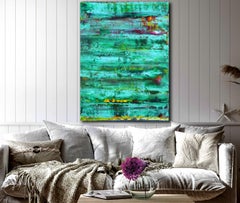 A Forest Song (Circle of seasons), Painting, Acrylic on Canvas