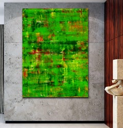 A Forest Song (New Beginnings), Gemälde, Acryl auf Leinwand