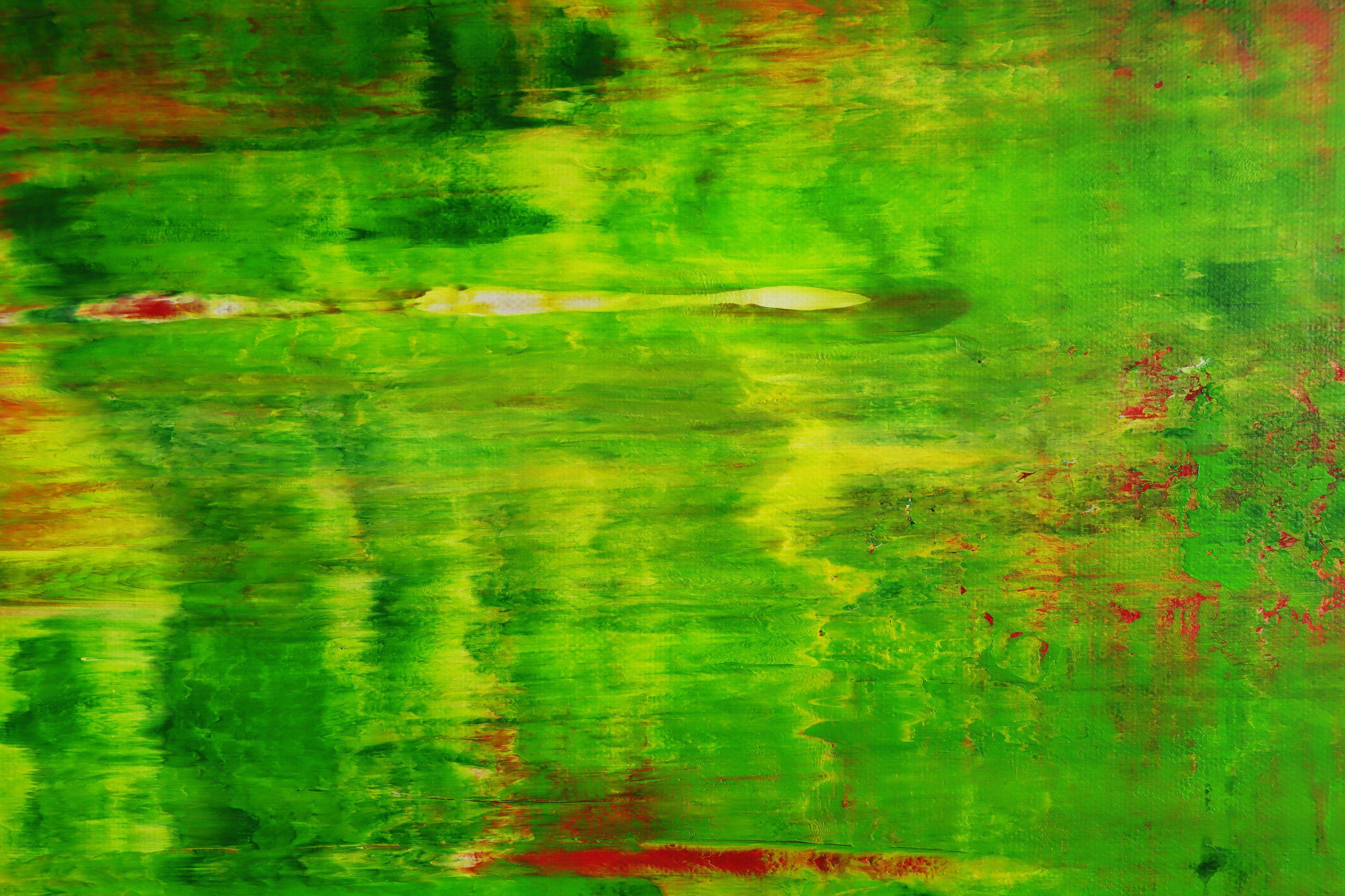 A Forest Song (New Beginnings), Gemälde, Acryl auf Leinwand (Abstrakt), Painting, von Nestor Toro