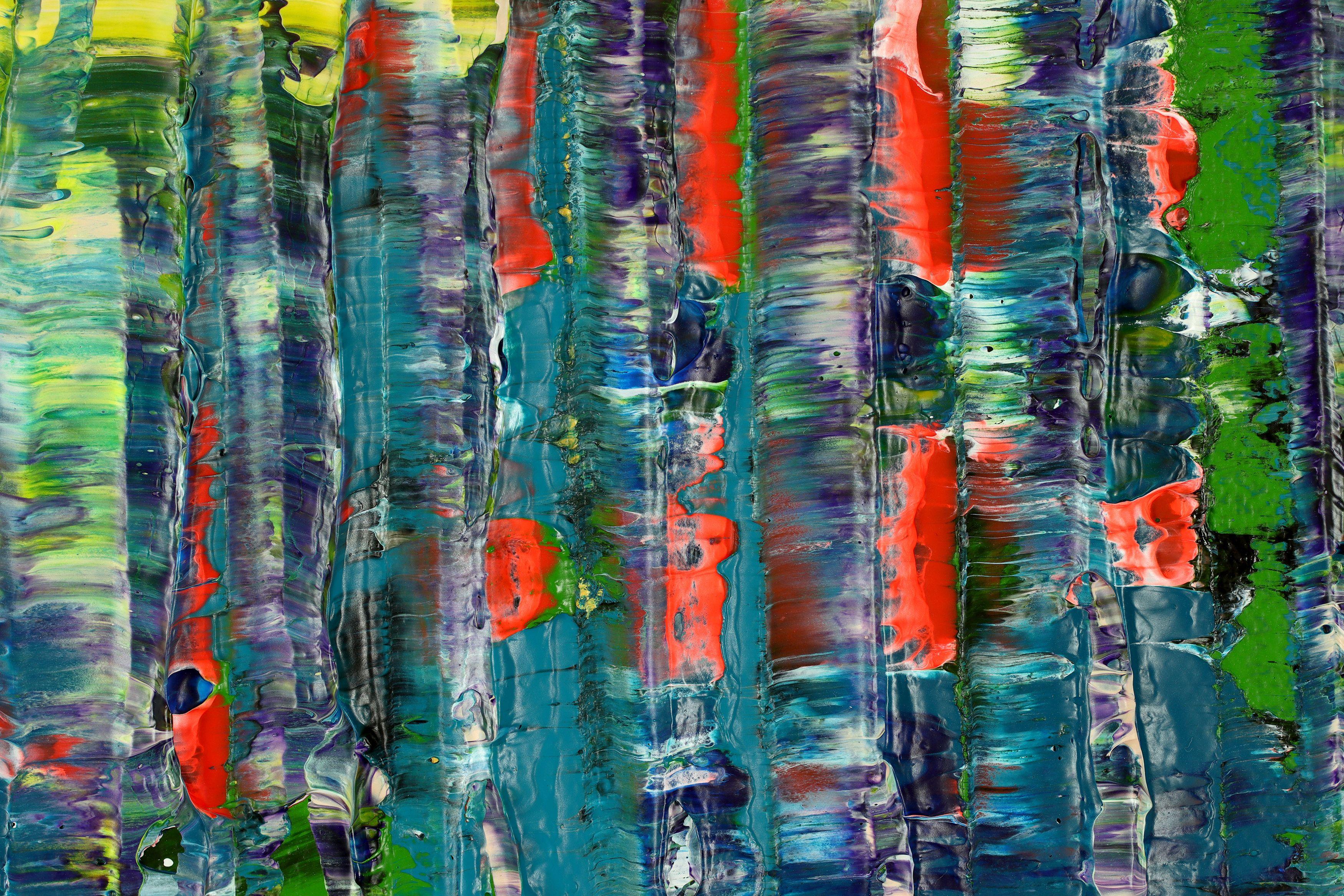 A matter of nature 10 (deep in the forest), Painting, Acrylic on Canvas For Sale 1