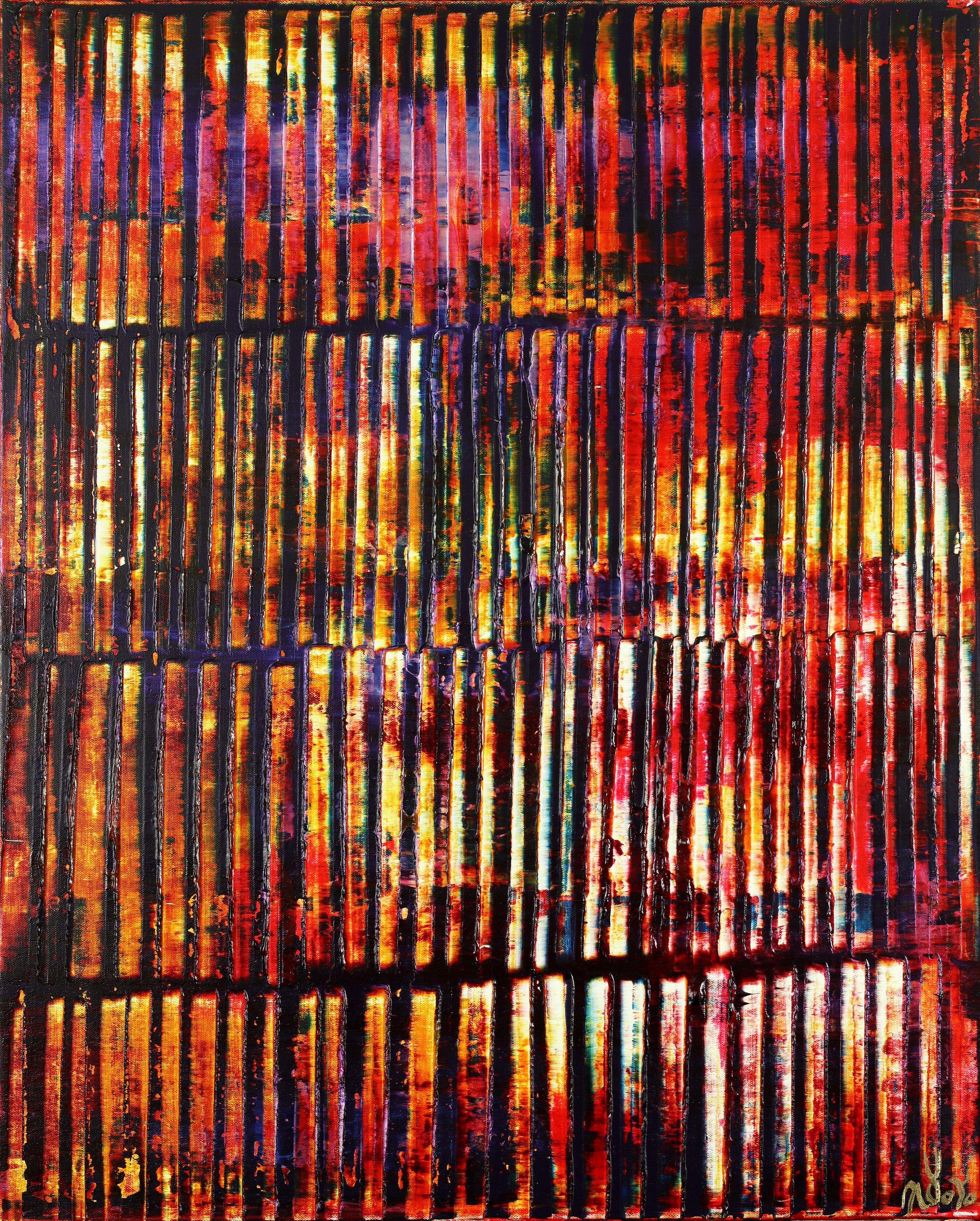Nestor Toro Abstract Painting - A matter of nature 2, Painting, Acrylic on Canvas