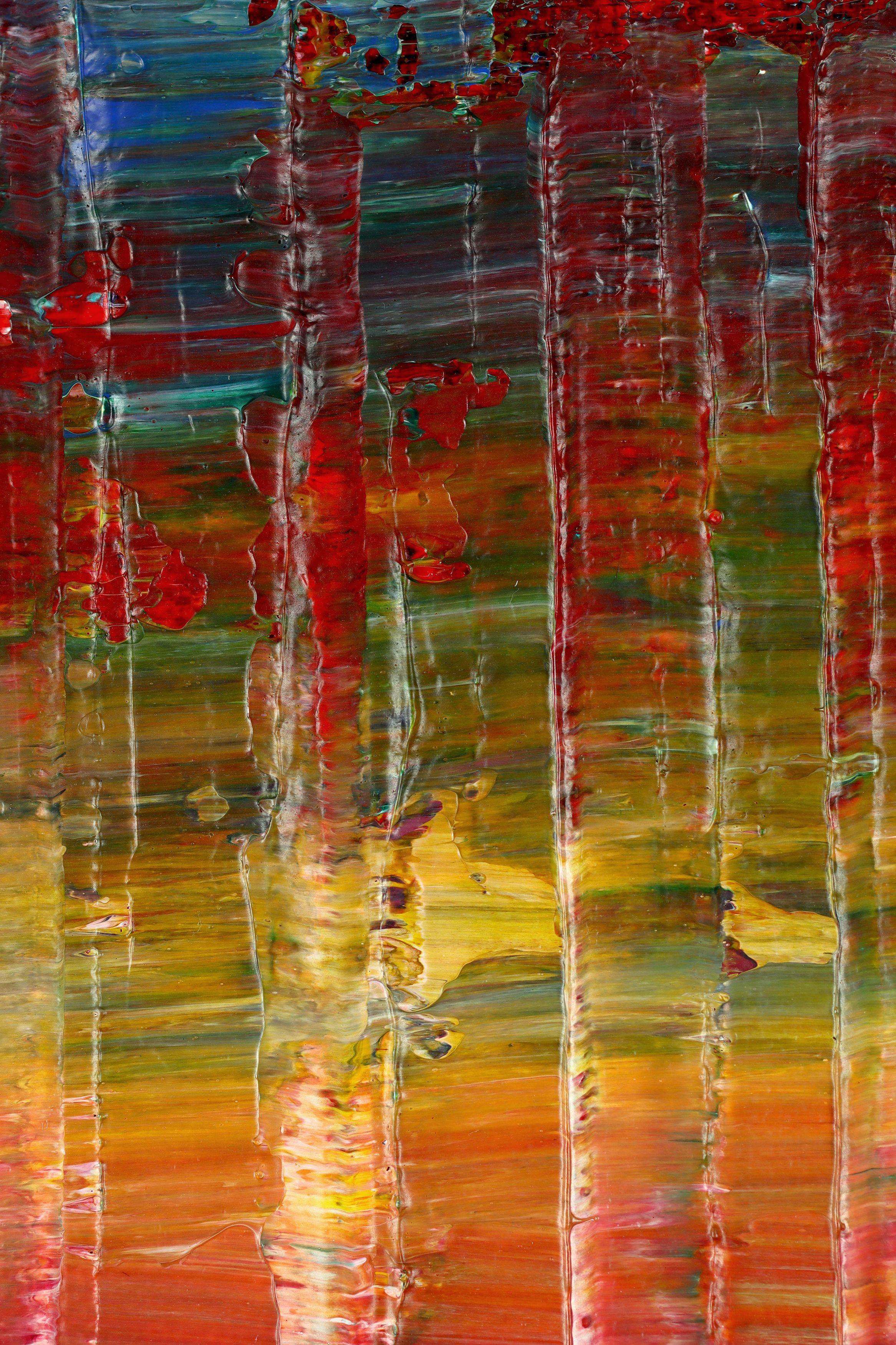 A matter of nature 9 (Tropics reflections), Painting, Acrylic on Canvas For Sale 2