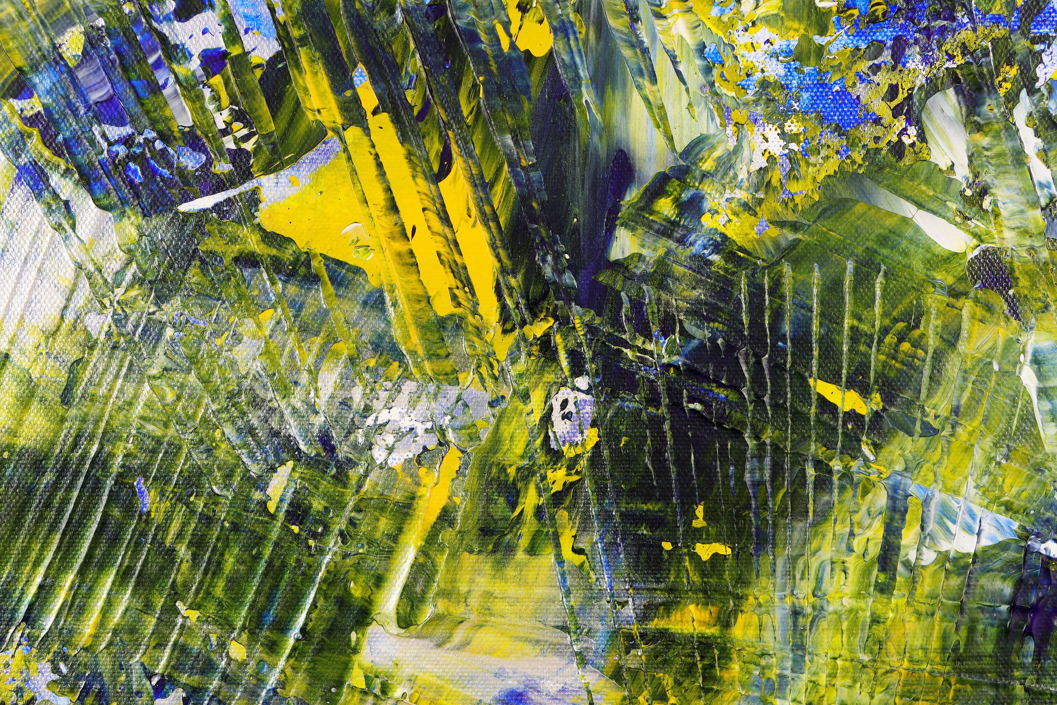 A Patch Over The Atlantic, Painting, Acrylic on Canvas For Sale 1