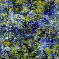 A Patch Over The Atlantic, Painting, Acrylic on Canvas