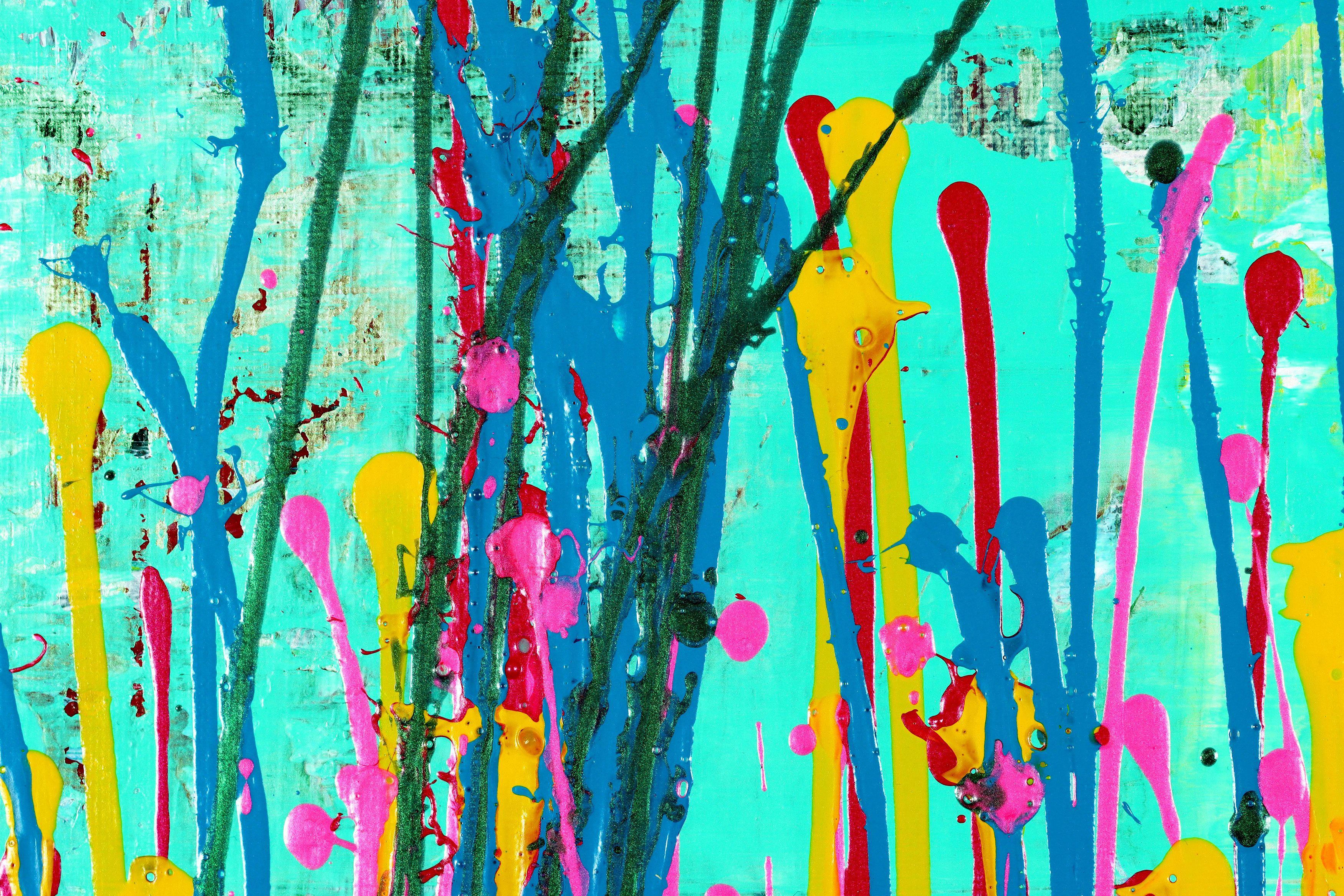 Un tempo per immaginare, Pittura, Acrilico su tela - Painting di Nestor Toro