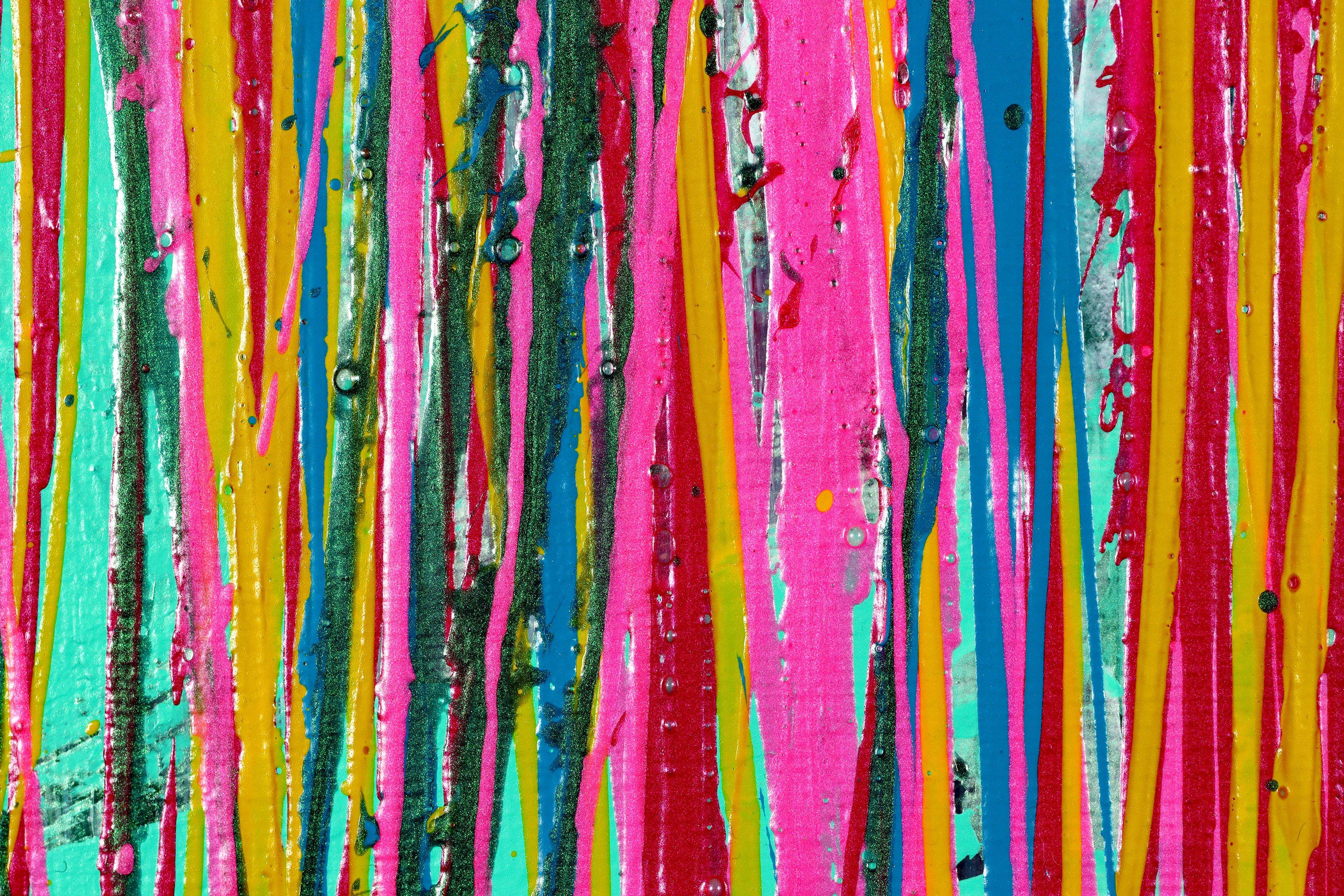 Un tempo per immaginare, Pittura, Acrilico su tela - Painting Astratto di Nestor Toro