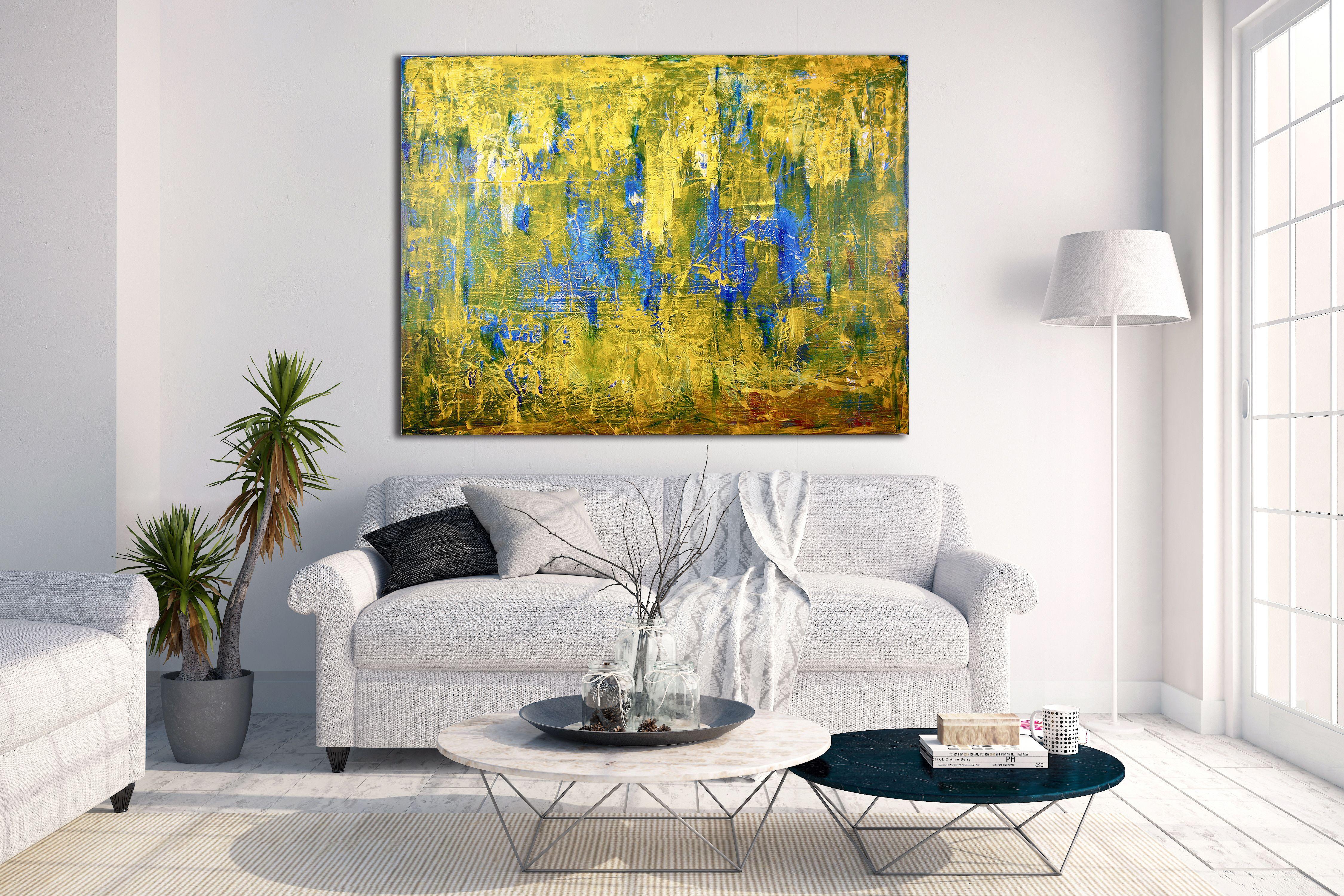 Afar - OPERA DI DICHIARAZIONE IN GRASSETTO, Pittura, Acrilico su tela - Painting Astratto di Nestor Toro