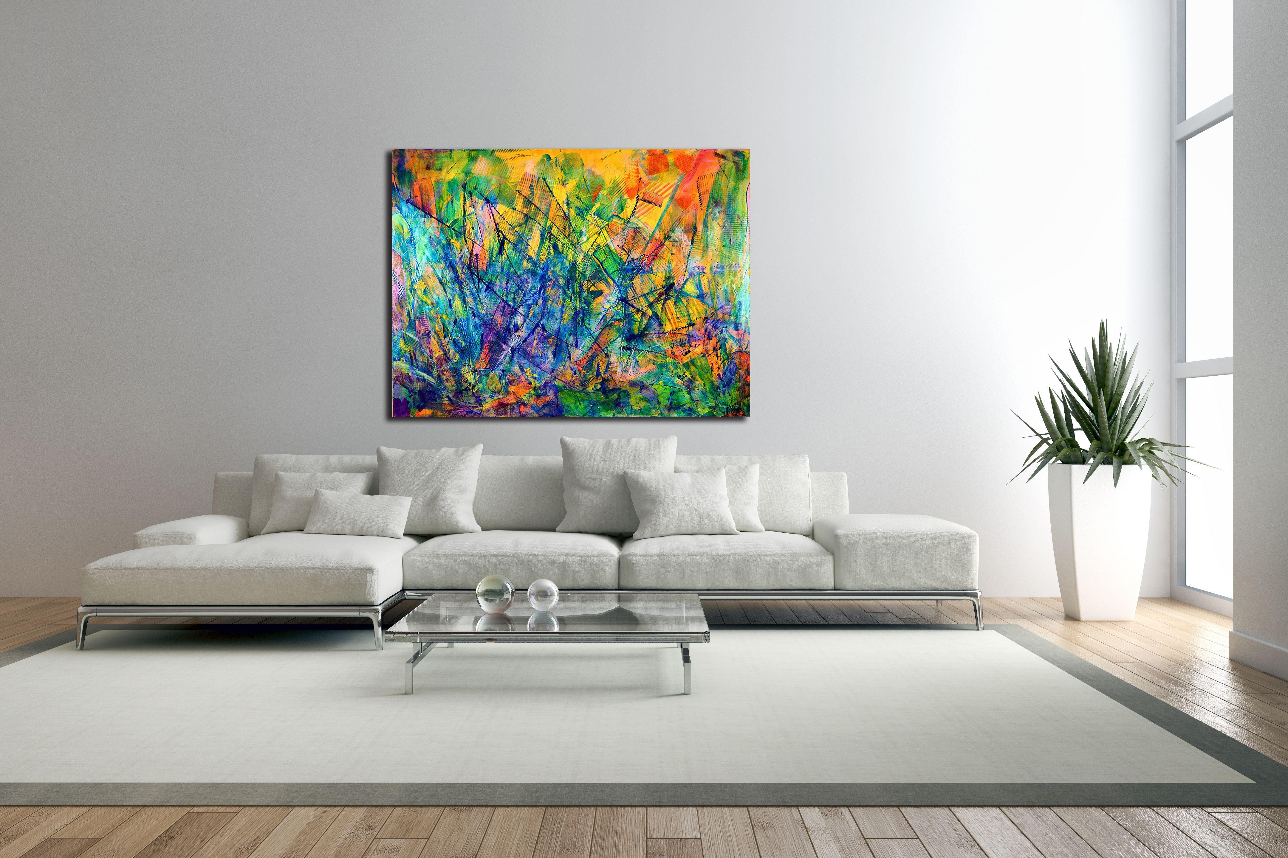 organic abstract paintings