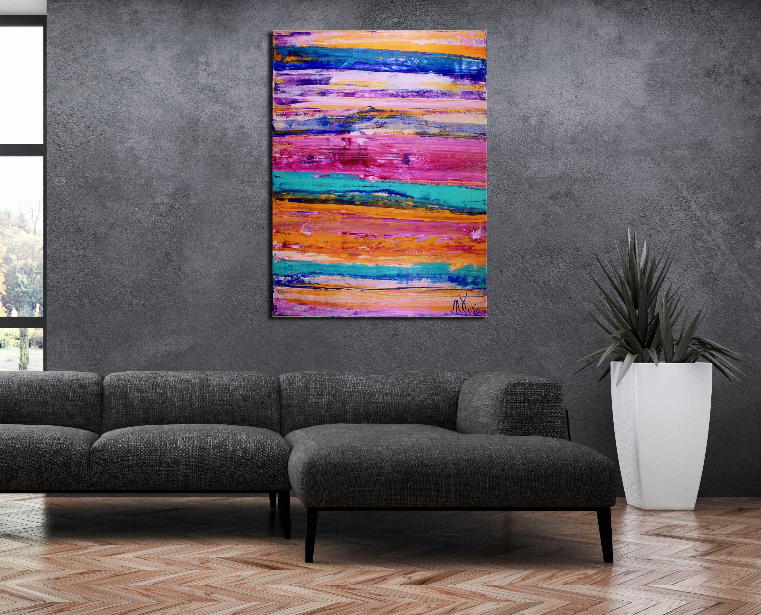 ALMOST BOUNDLESS, Pittura, Acrilico su tela - Painting di Nestor Toro