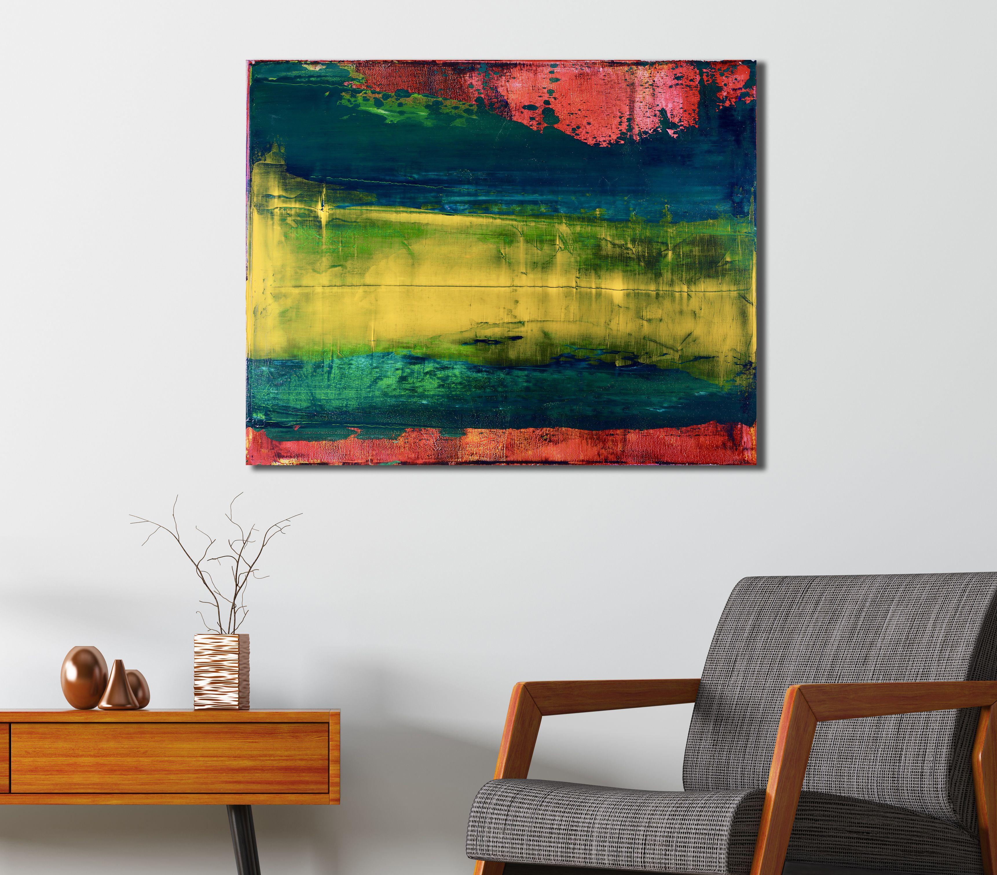 Always Daydreaming 3, Pittura, Acrilico su tela - Painting di Nestor Toro
