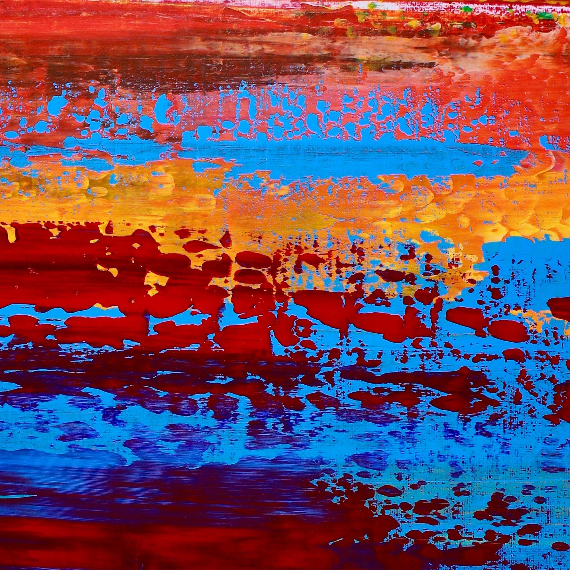 Always Daydreaming, Pittura, Acrilico su tela - Painting di Nestor Toro