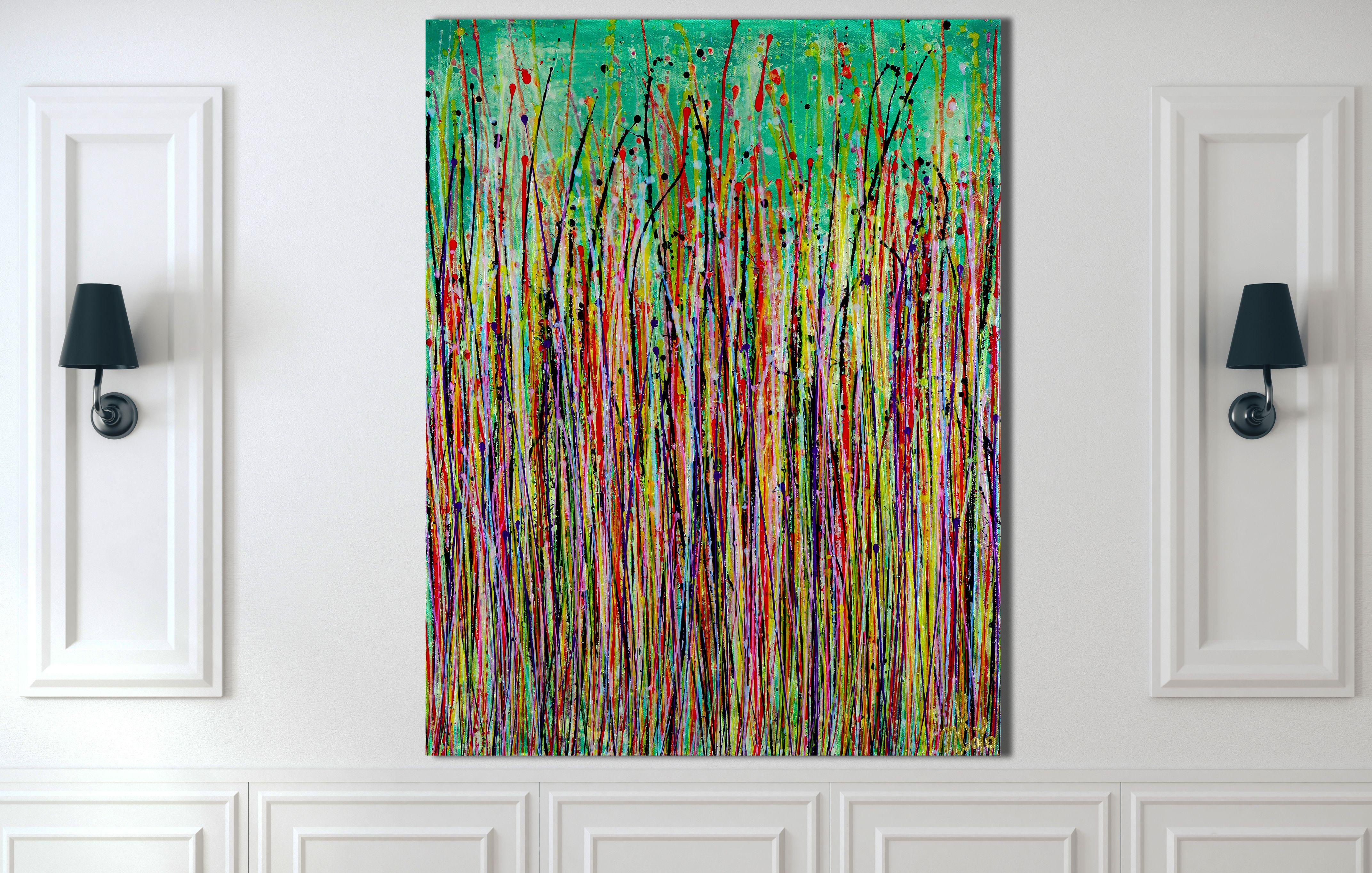 An instant paradise 2, Painting, Acrylic on Canvas For Sale 1