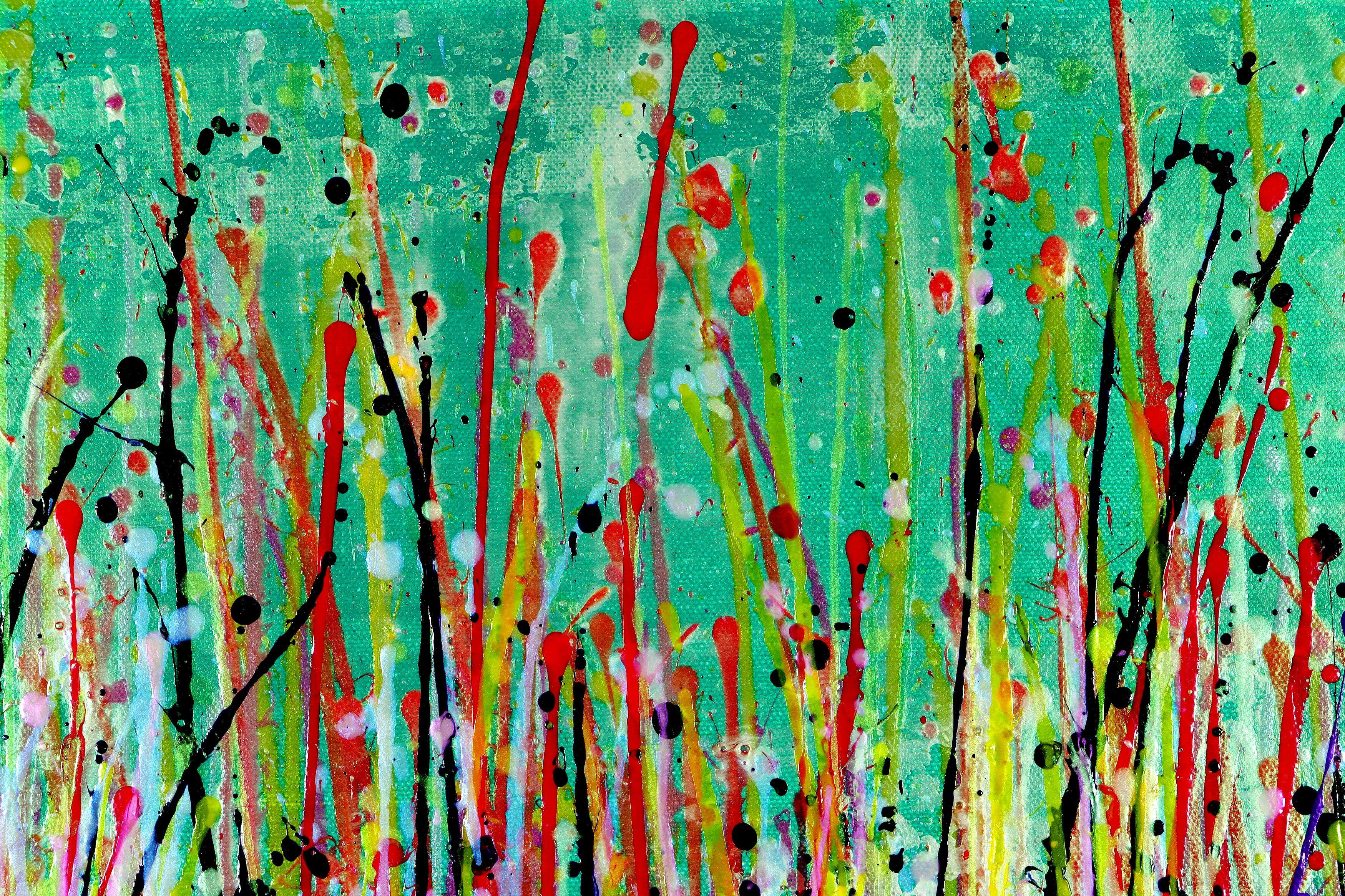 An instant paradise 2, Painting, Acrylic on Canvas For Sale 2