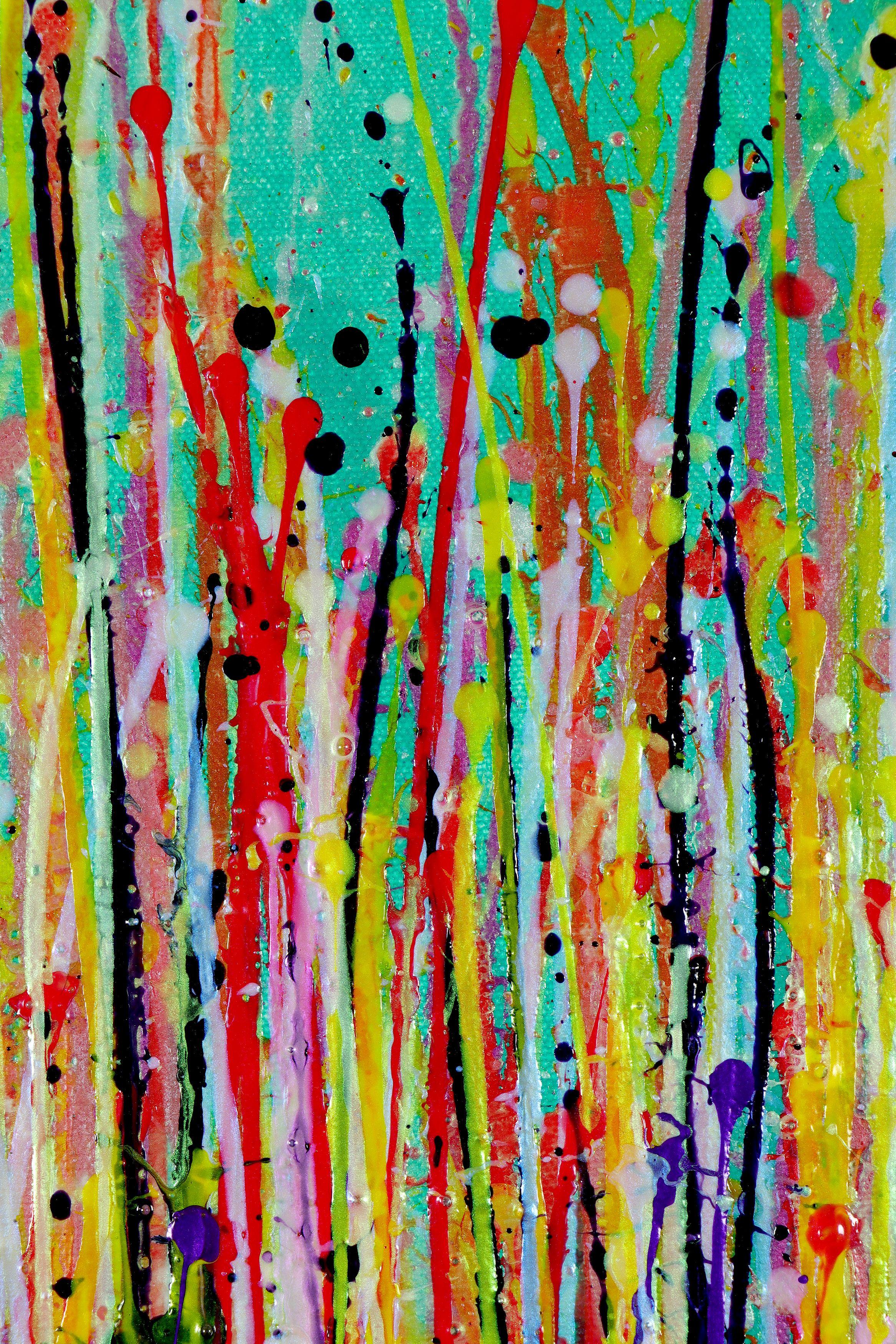 An instant paradise 2, Painting, Acrylic on Canvas For Sale 3