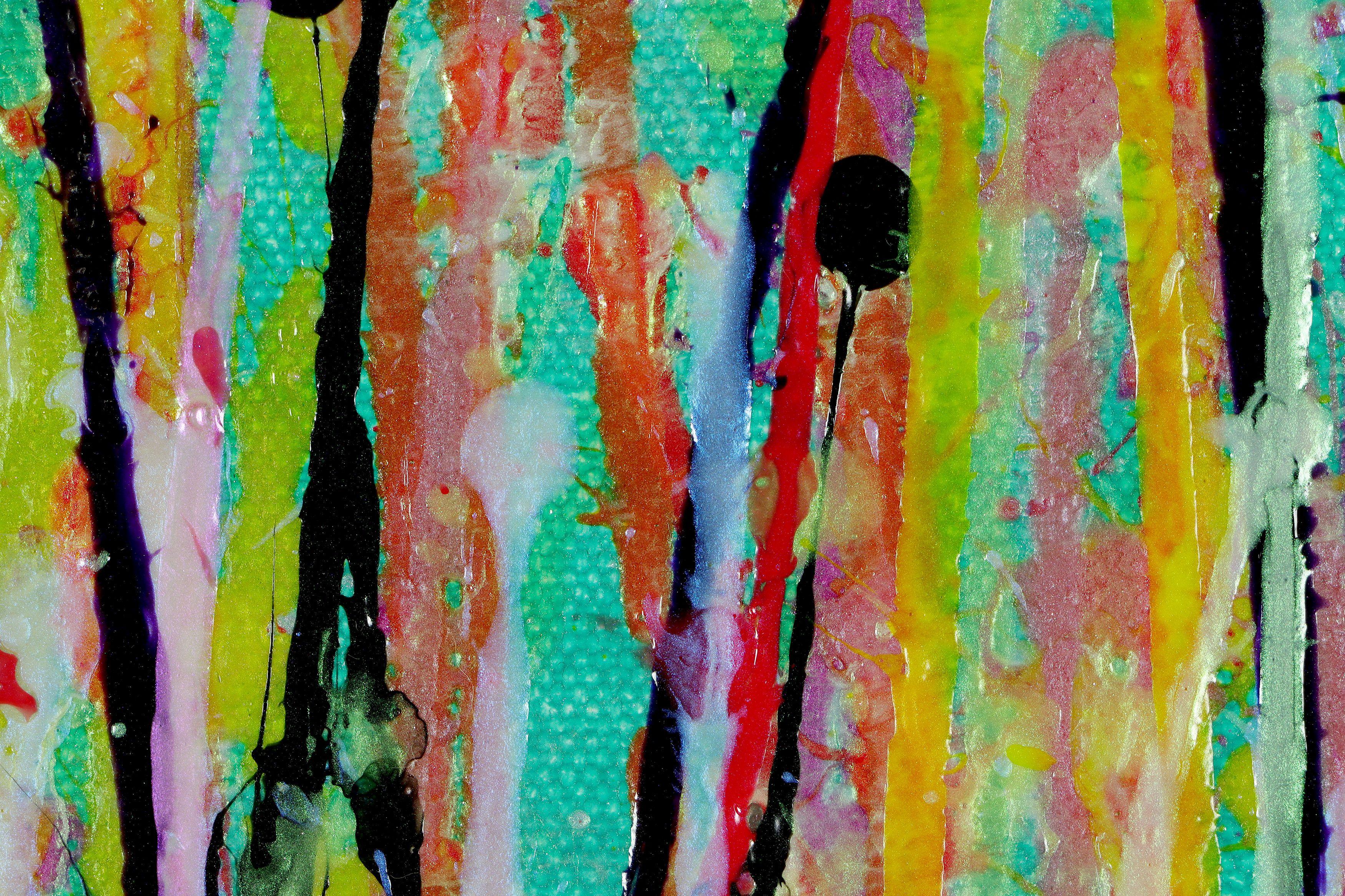 An instant paradise 2, Painting, Acrylic on Canvas For Sale 4