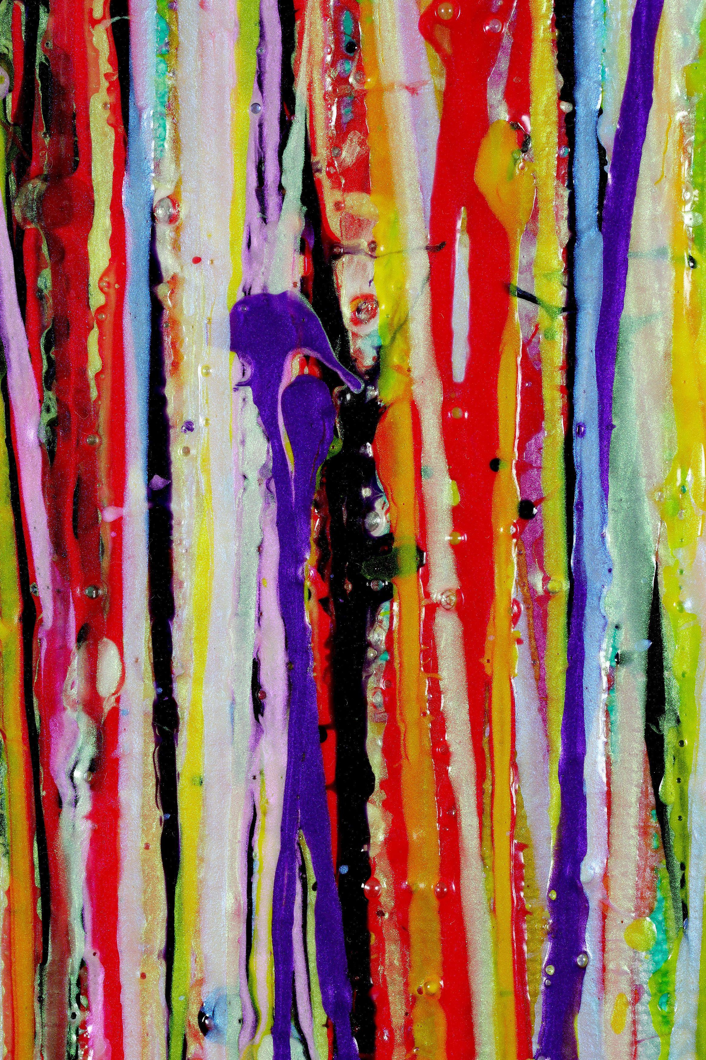 An instant paradise, Painting, Acrylic on Canvas For Sale 3