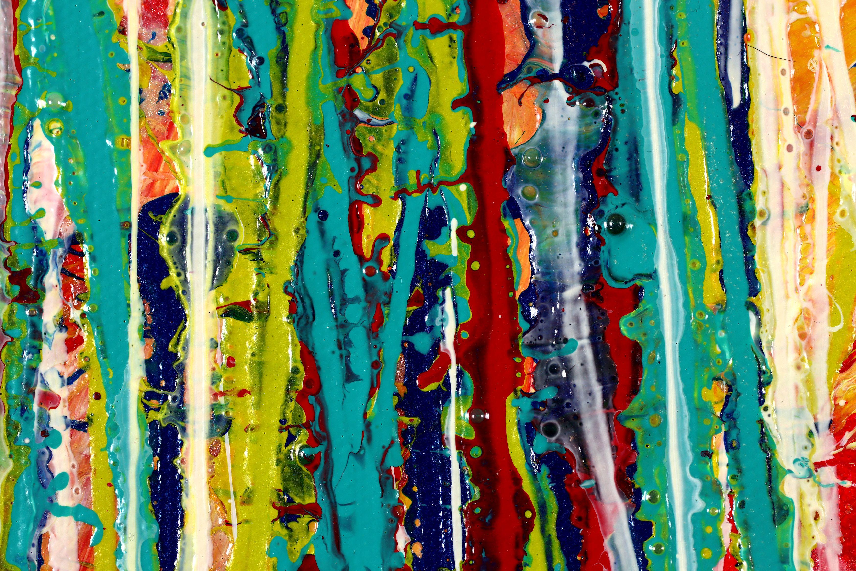 Movimento d'autunno, Pittura, Acrilico su tela in vendita 2