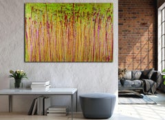 Awakening garden 7, Painting, Acrylic on Canvas