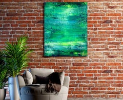 Luz solar cegadora, Pintura, Acrílico sobre lienzo