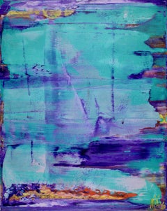 Blue Fusion, Painting, Acrylic on Canvas