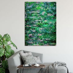 Caribbean forest whisper, Painting, Acrylic on Canvas