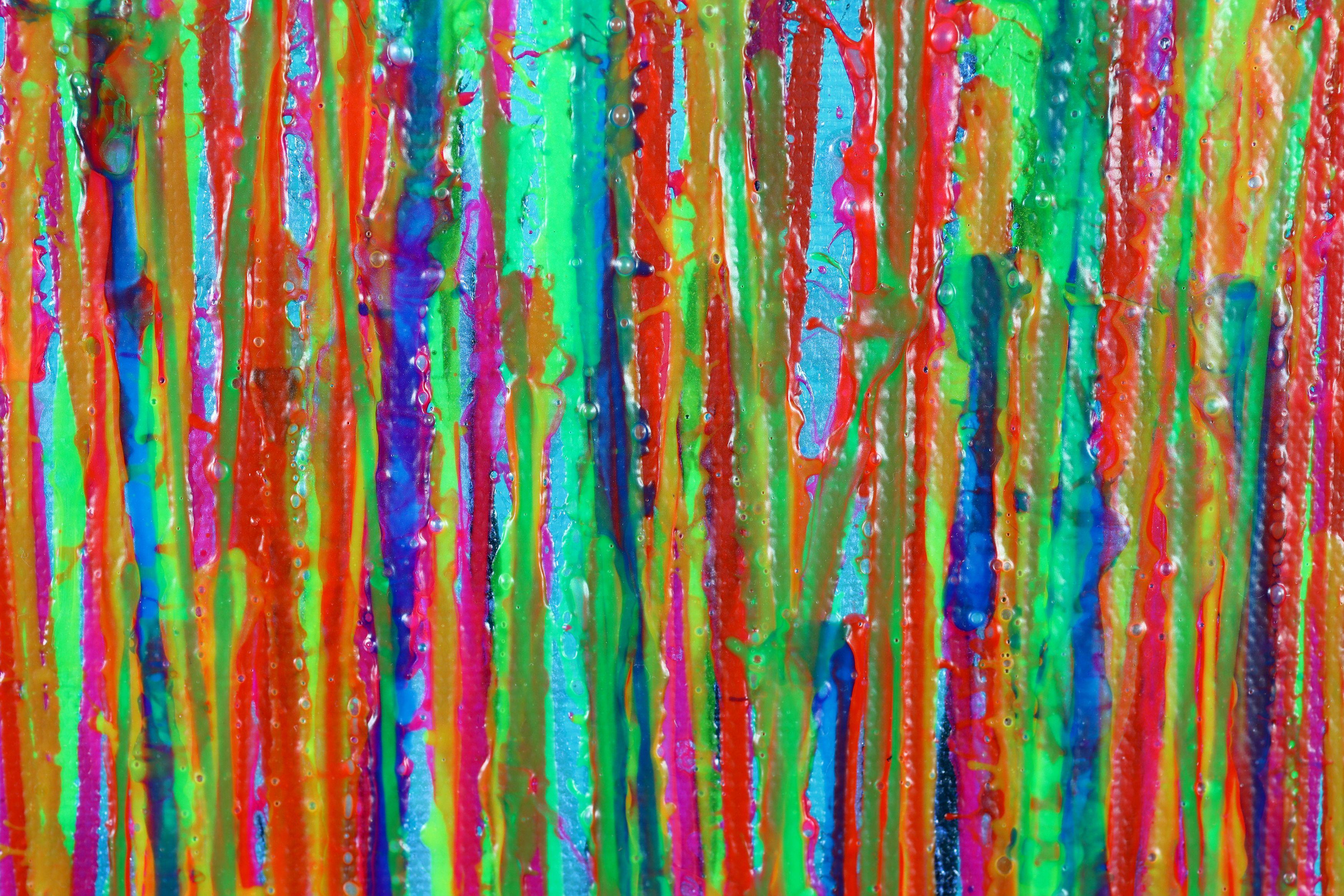 Caribbean reflections 5, Painting, Acrylic on Canvas 4