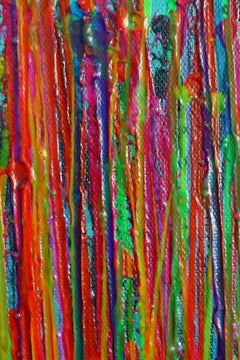 Caribbean reflections 6, Painting, Acrylic on Canvas