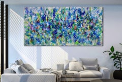 Jardin d'enfant (Un regard plus attentif), peinture, acrylique sur toile
