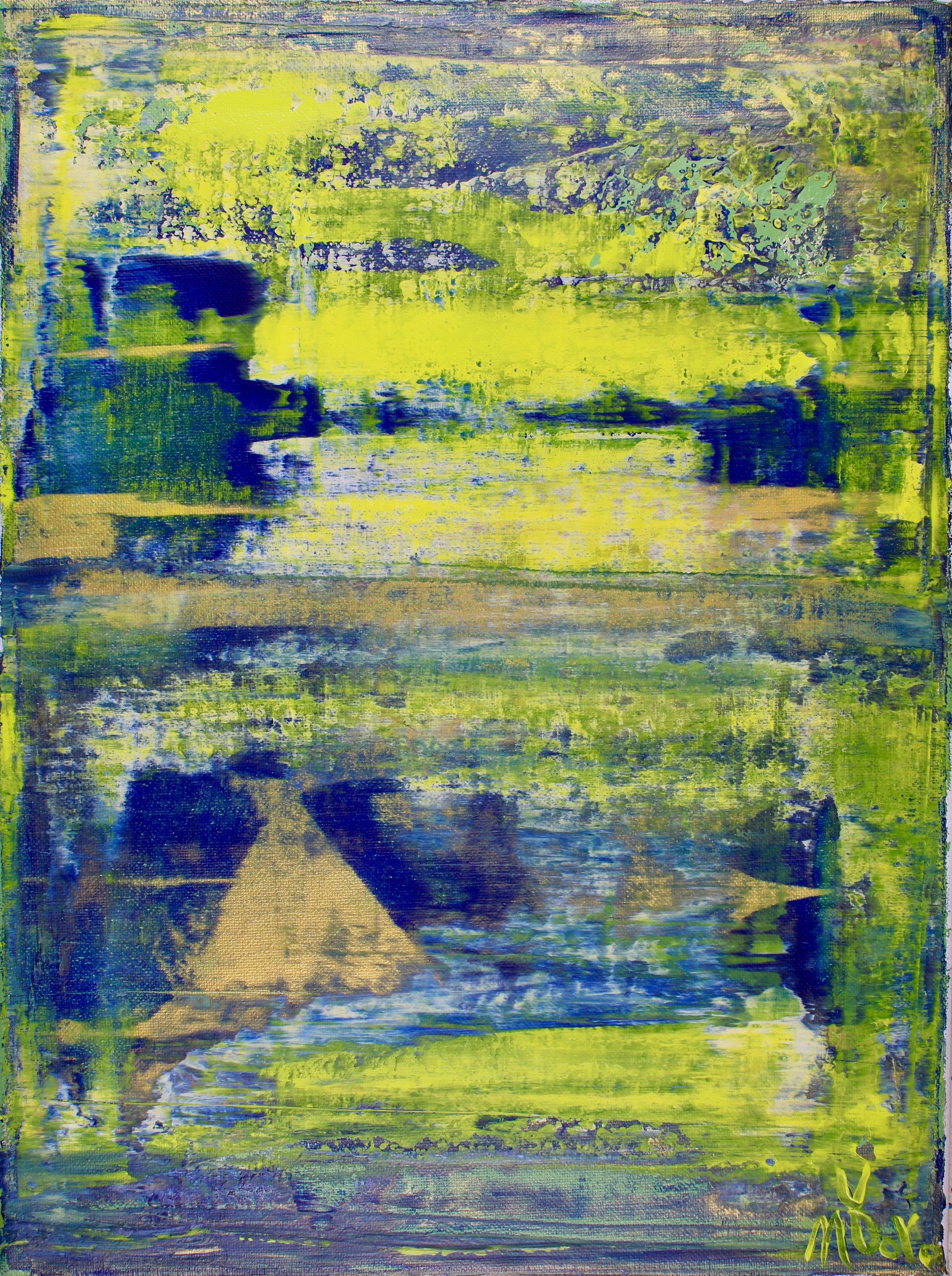 Contemplative modern acrylic abstract colorfield. Textured and layered with fluid translucent acrylics. Nature Inspired.     ORIGINAL FINE ABSTRACTS - ONE OF A KIND! I only make original works. Each is a one of a kind so you will have the only one!