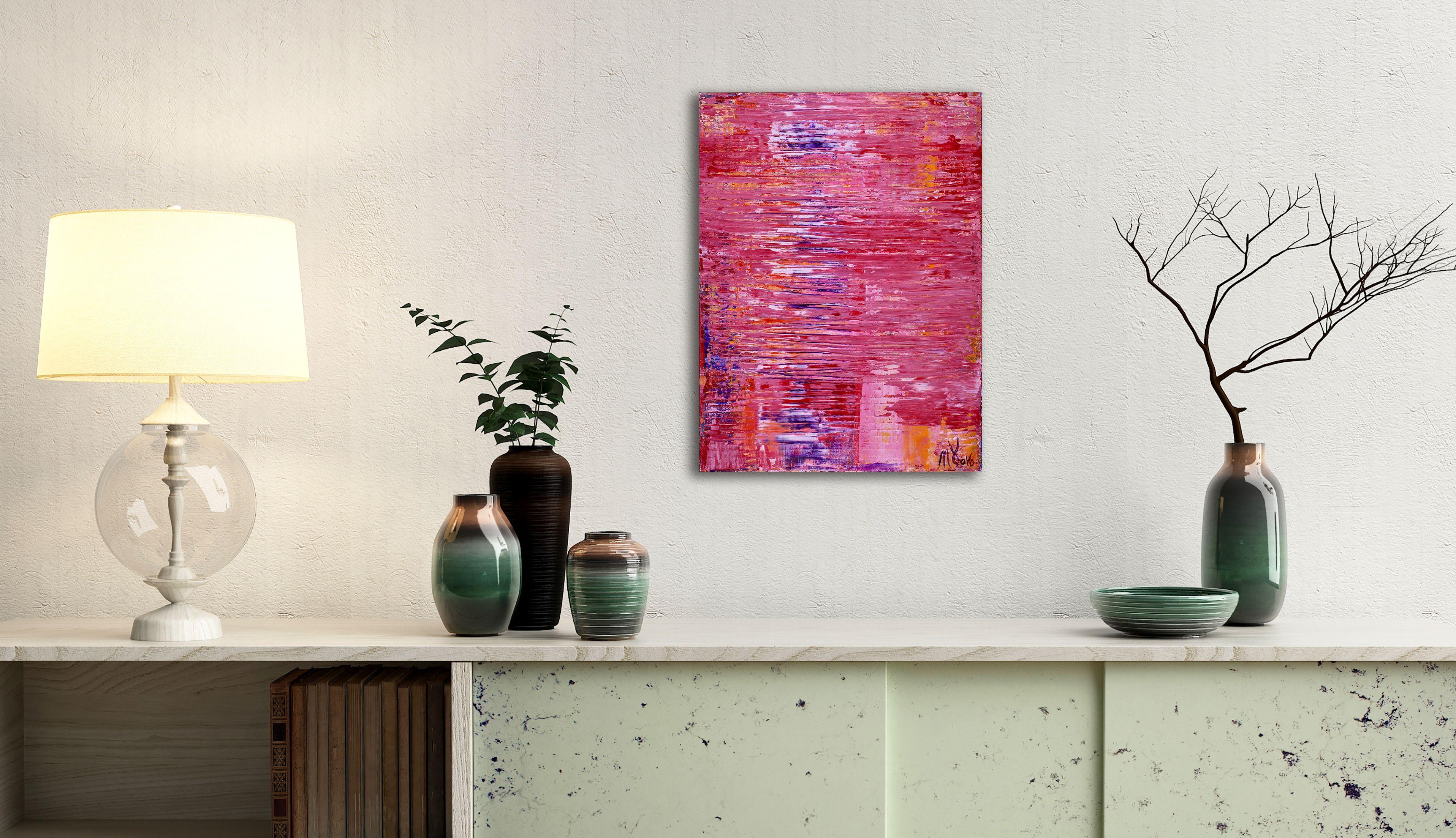 Arrampicata, Pittura, Acrilico su tela - Painting di Nestor Toro