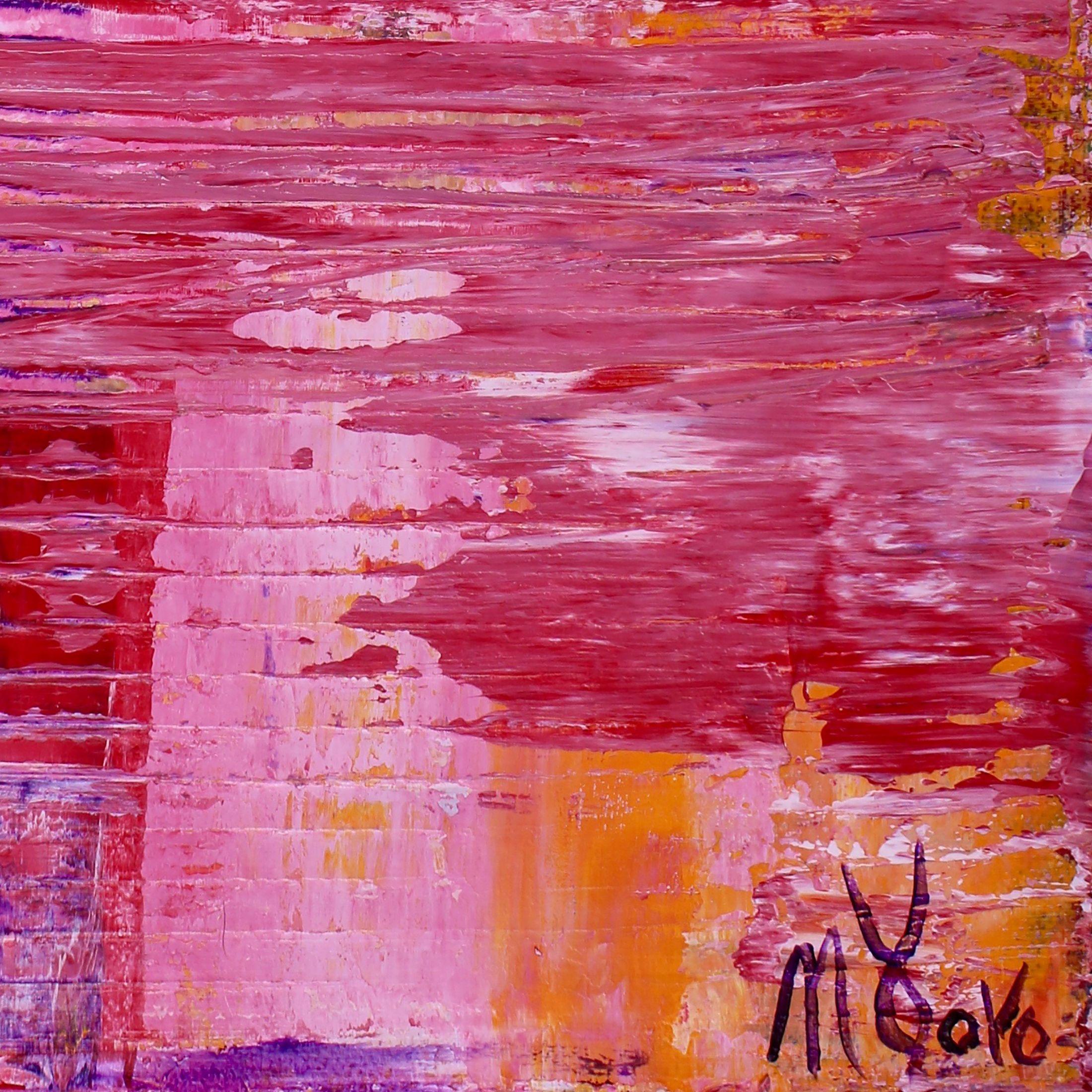 Campo di colore astratto acrilico moderno e contemplativo. Texture e stratificazione con acrilici fluidi e traslucidi. Luminoso e audace.     ASTRATTI ORIGINALI DI PREGIO - UNICI NEL LORO GENERE! Realizzo solo opere originali. Ogni esemplare è unico