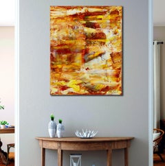 Colorado River (Erosion), Painting, Acrylic on Canvas
