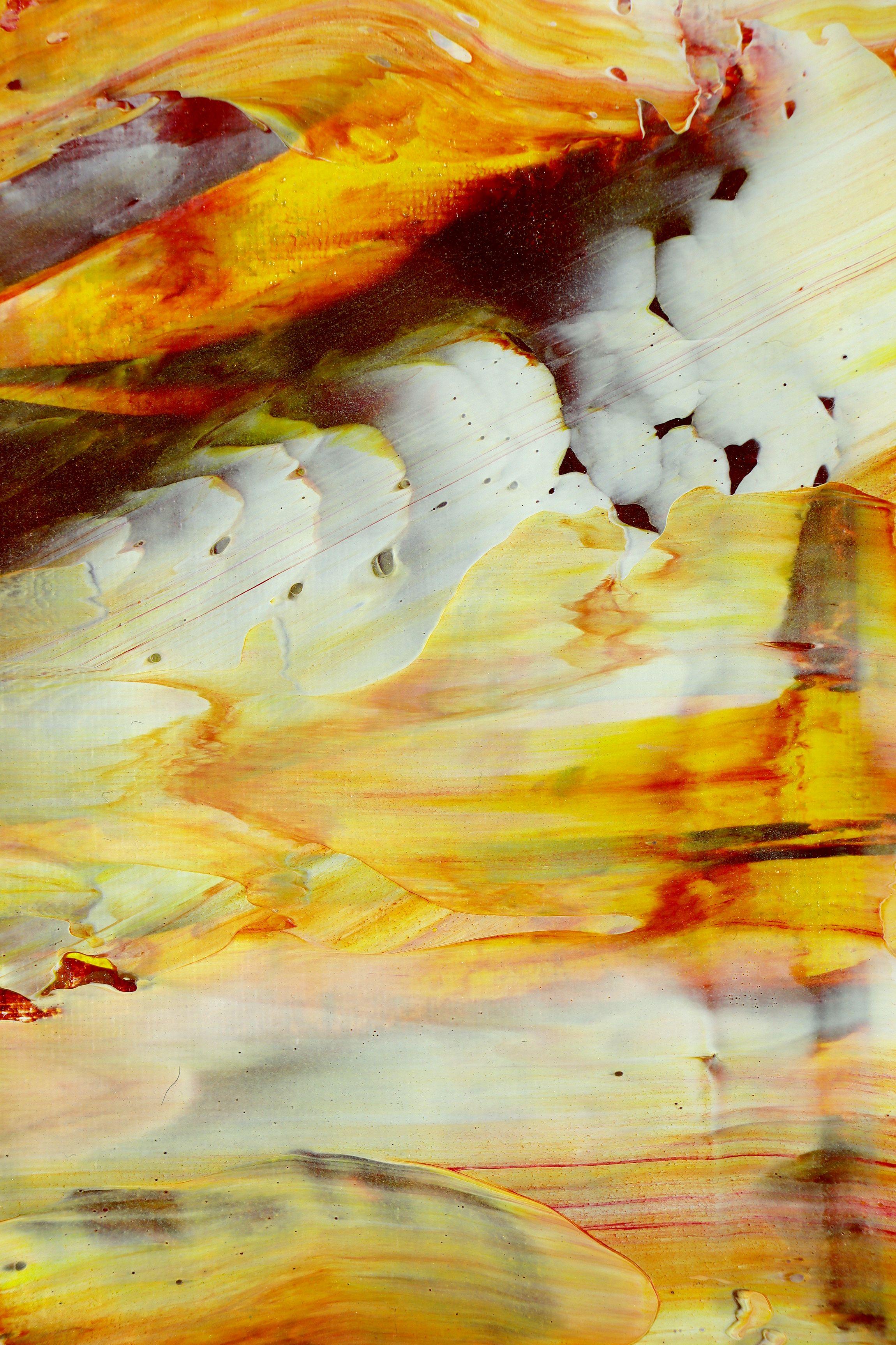 pittura astratta  acrilico su tela    Questa opera d'arte è stata creata stratificando e mescolando strati di toni terrosi e alcune sfumature di oro e giallo. Firmato e pronto da appendere.    Per questo lavoro ho utilizzato una spatola di grandi