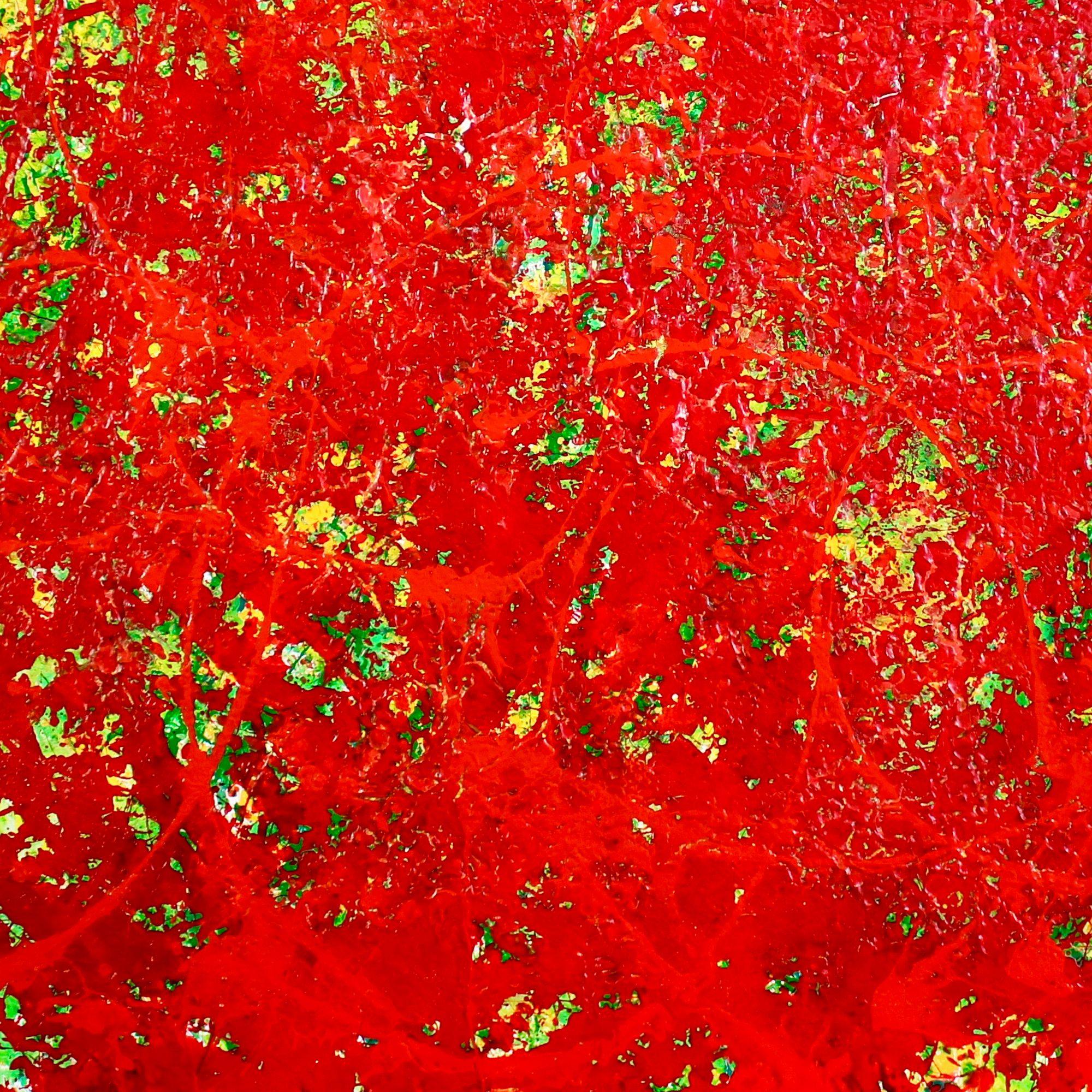Venendo dal rosso, Pittura, Acrilico su tela - Painting Astratto di Nestor Toro