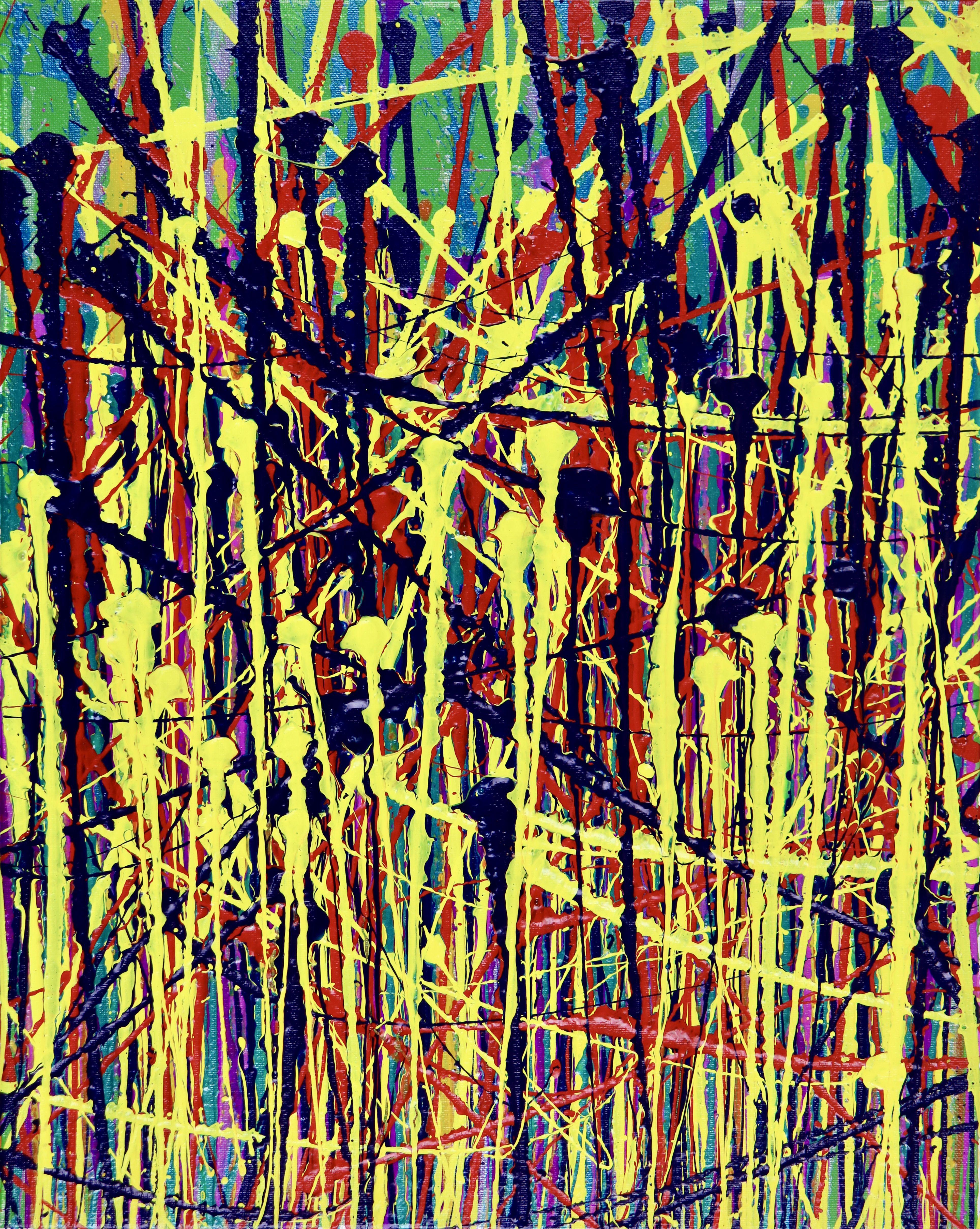 Daydream (Chaos Garden) 2, Painting, Acrylic on Canvas 2