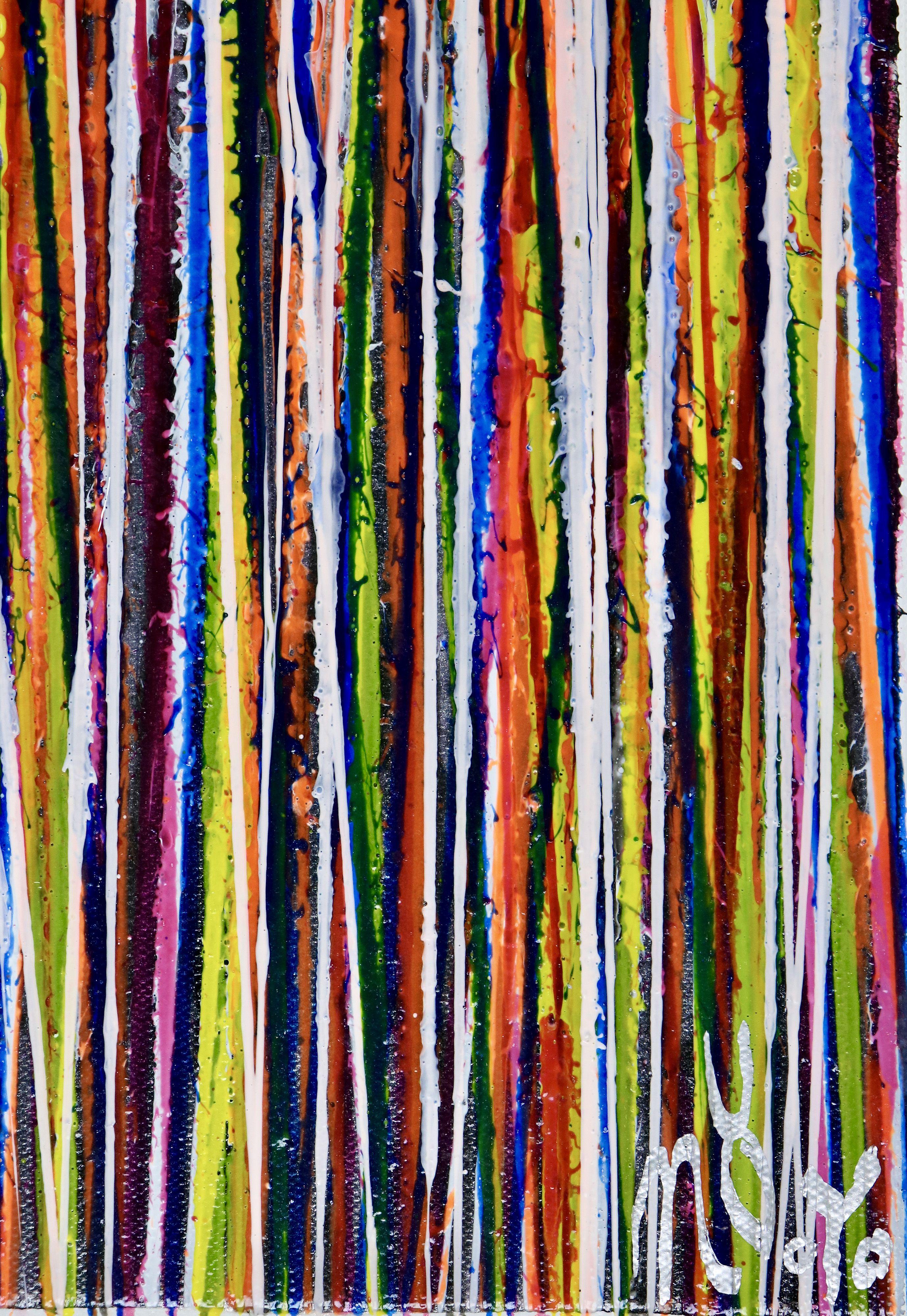 Daydream- Panorama (Naturbilder) 12, Gemälde, Acryl auf Leinwand (Braun), Abstract Painting, von Nestor Toro