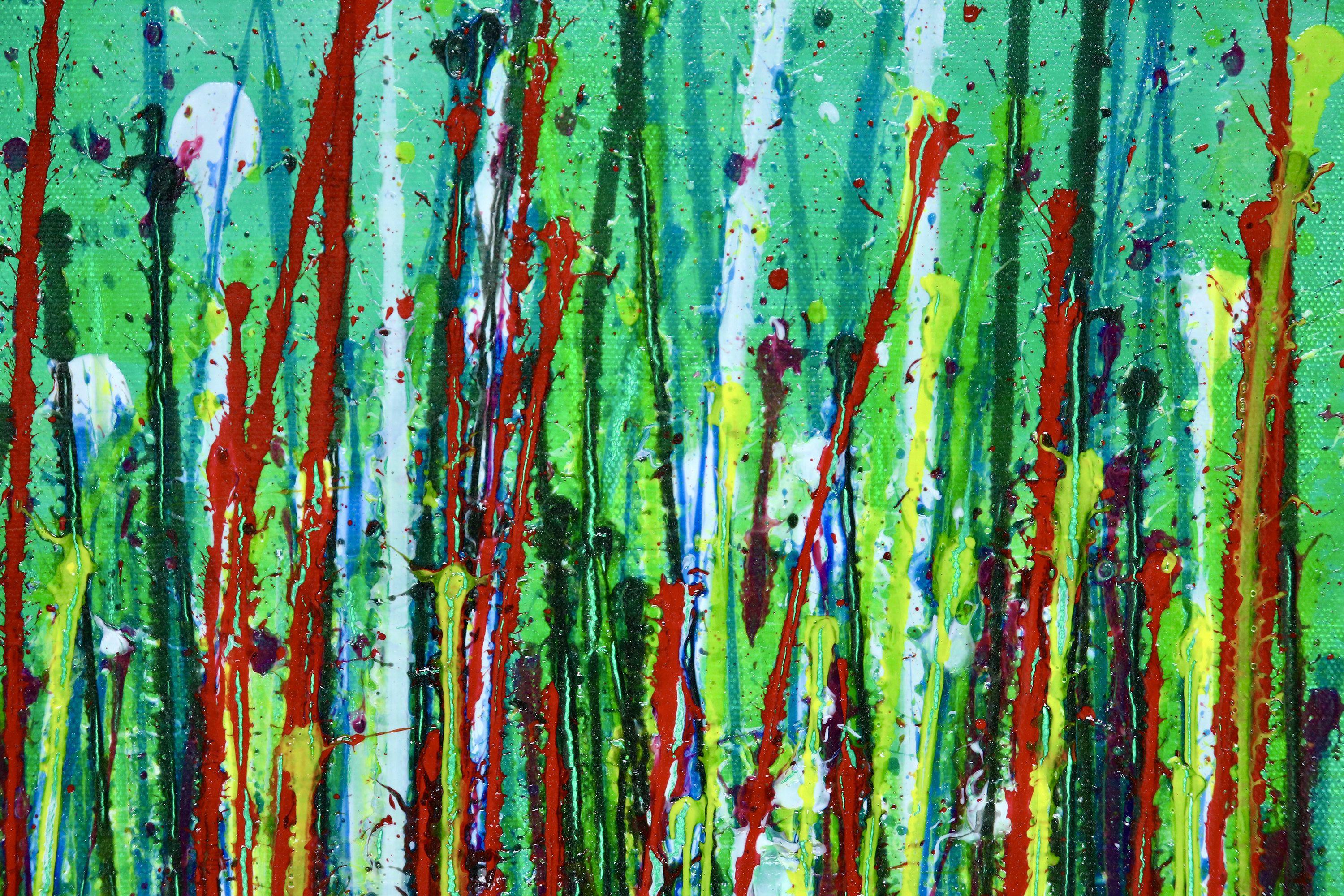Daydream panorama (Natures imagery) 13, Painting, Acrylic on Canvas 1