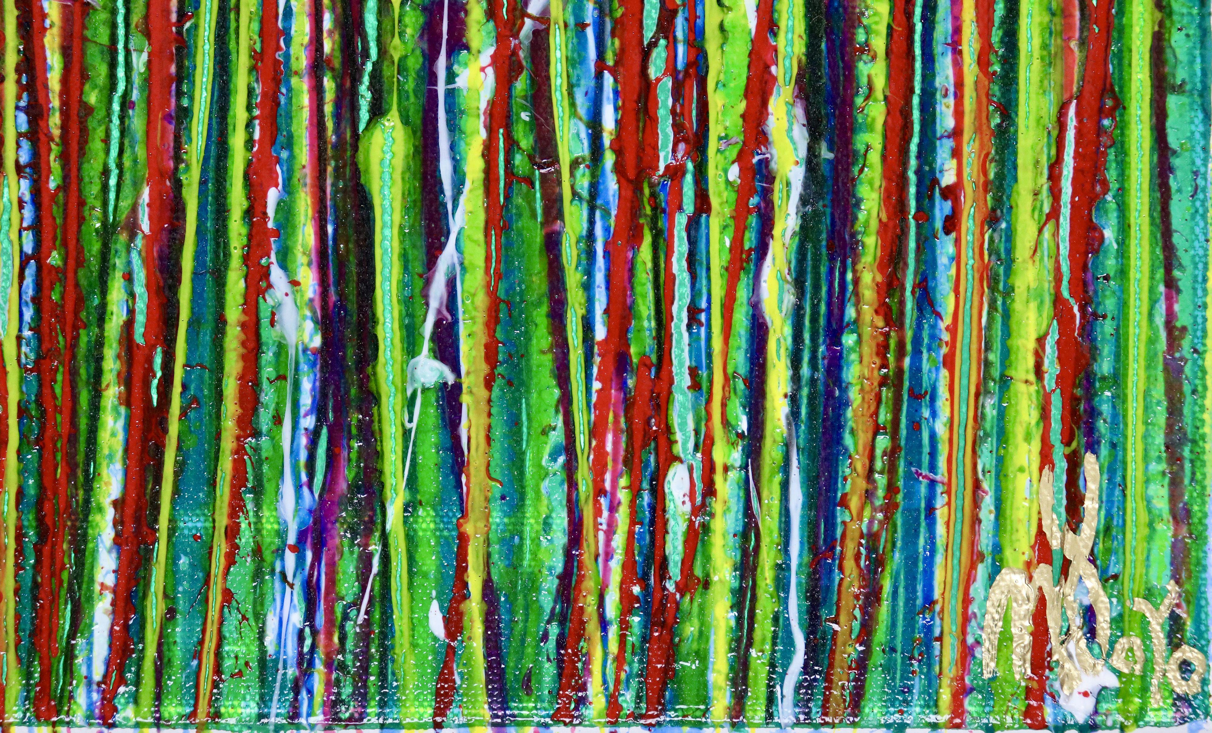 Daydream panorama (Natures imagery) 13, Painting, Acrylic on Canvas 2