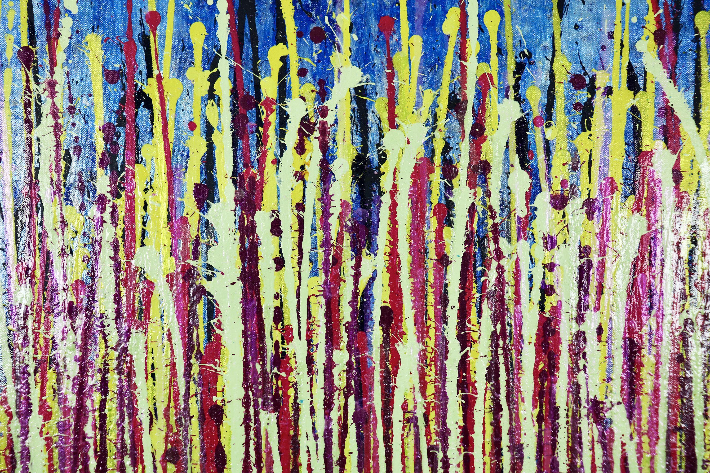 Panorama de ensueño (Imágenes de la naturaleza) 15, Pintura, Acrílico sobre lienzo - Painting Abstracto de Nestor Toro