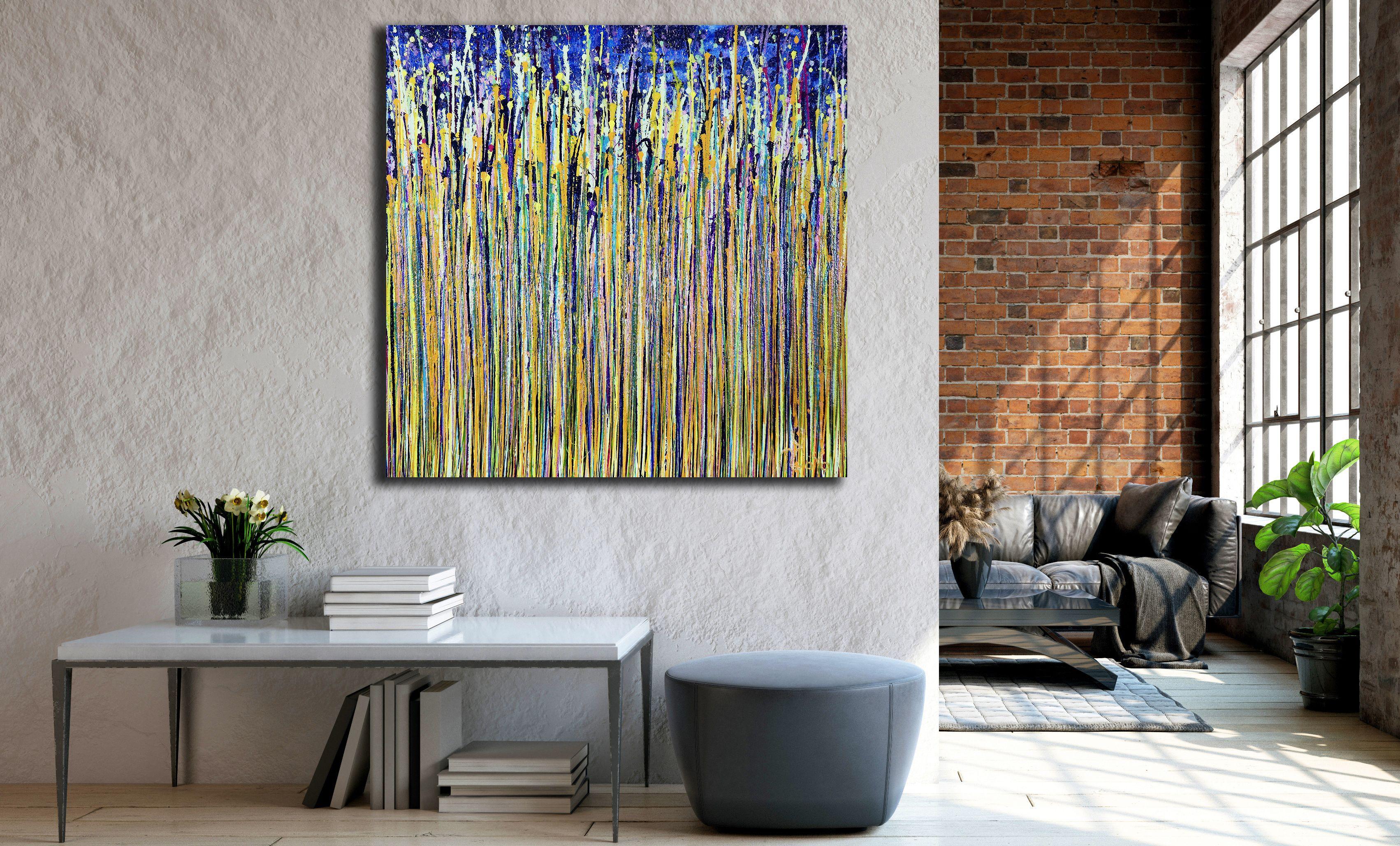 Panorama ad occhi aperti (Immagini della natura) 16, Pittura, Acrilico su tela - Painting di Nestor Toro