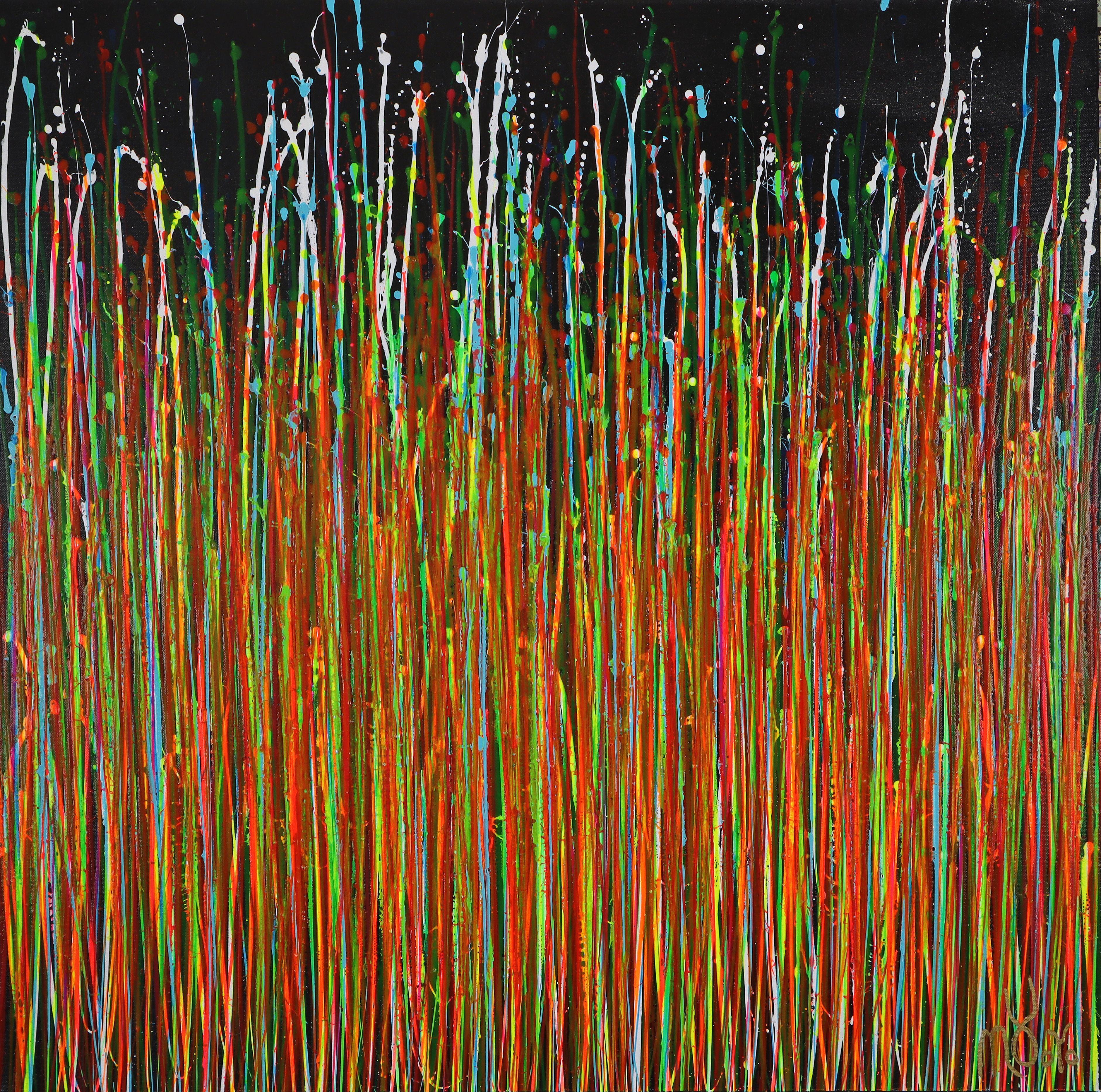 Panorama ad occhi aperti (Natures Imagery) 29, Pittura, Acrilico su tela - Painting di Nestor Toro