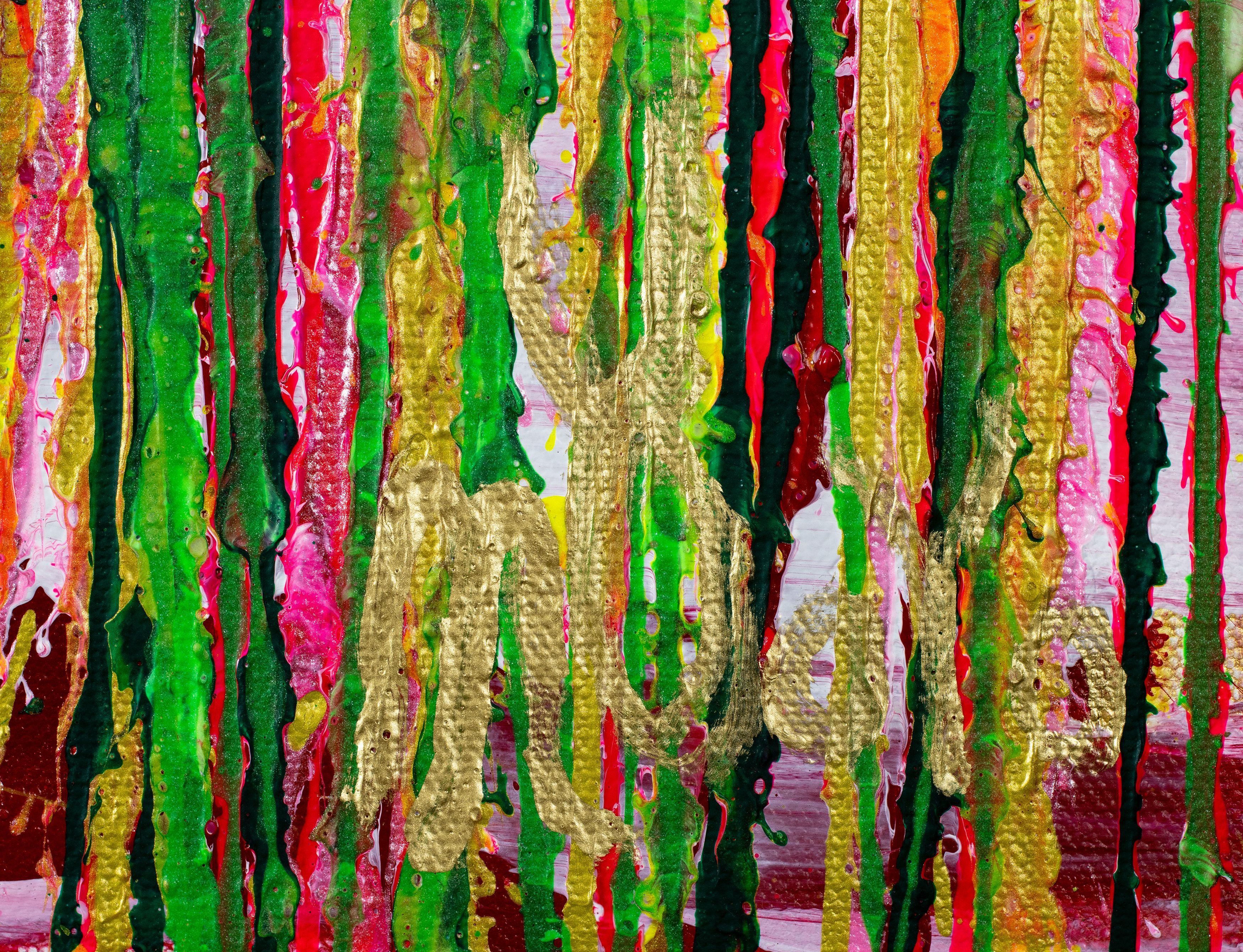 Panorama de ensueño (Imágenes de la Naturaleza) 35, Pintura, Acrílico sobre lienzo - Painting Abstracto de Nestor Toro
