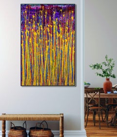 Daydream panorama (Natures Imagery) 36, Gemälde, Acryl auf Leinwand