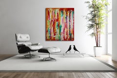 Daytime Frequency, Painting, Acrylic on Canvas