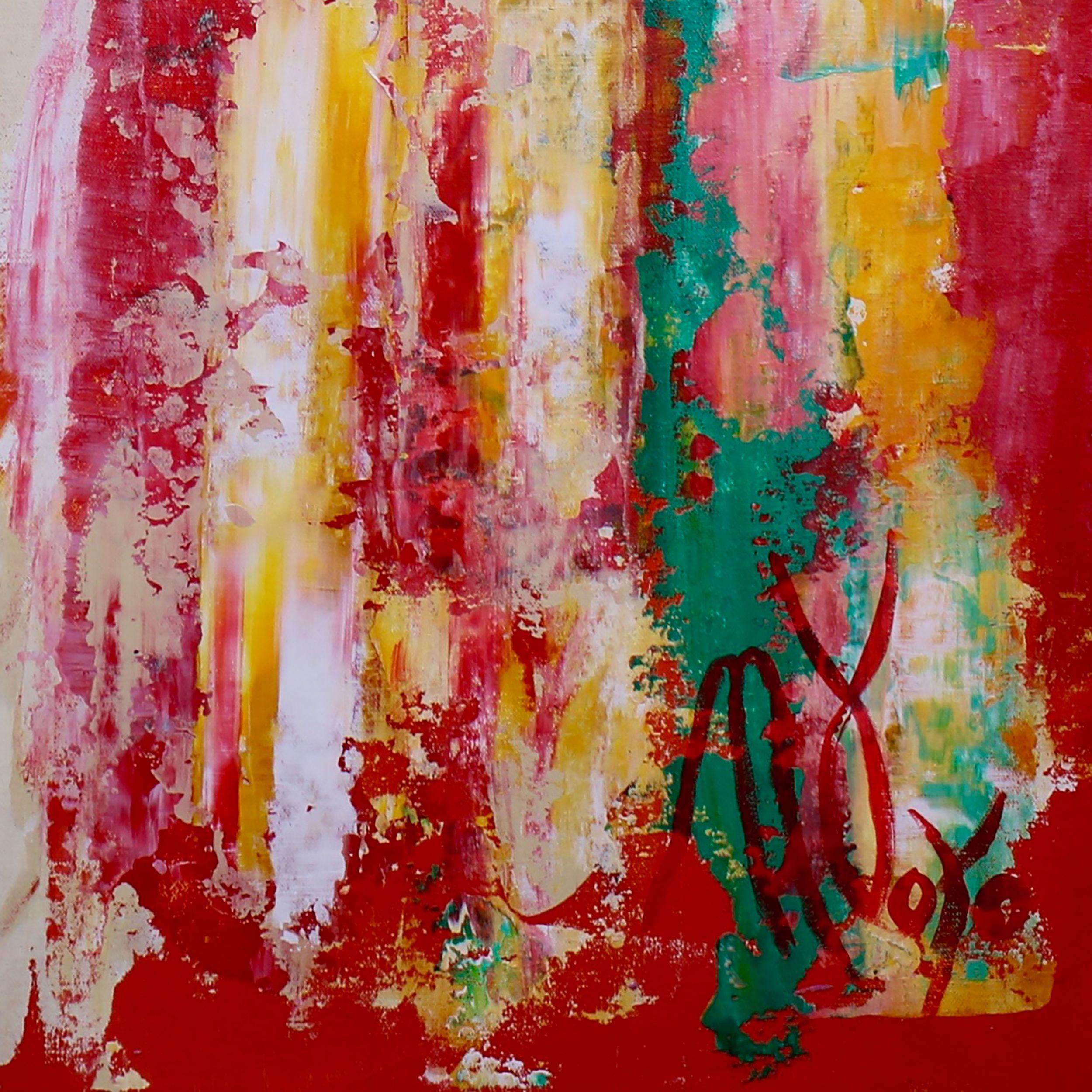 Frequenza diurna, Pittura, Acrilico su tela - Painting Astratto di Nestor Toro