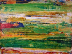 Deconstructed Colorfield, Painting, Acrylic on Canvas