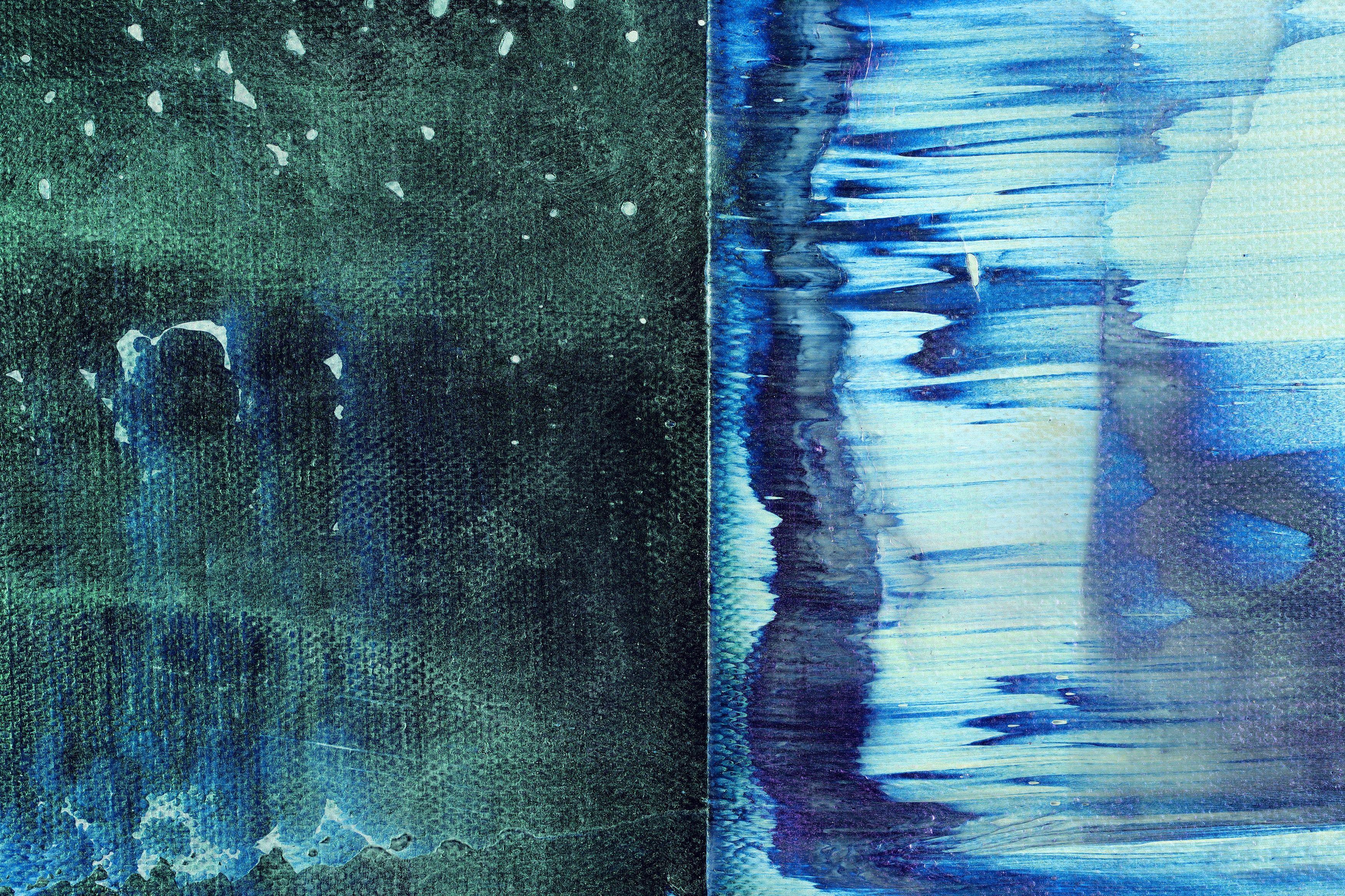 Doble imagen (piscina reflectante), Pintura, Acrílico sobre lienzo en venta 1